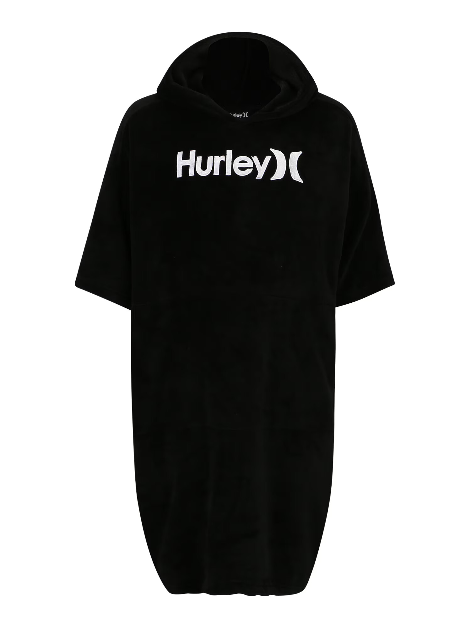 Hurley Halat de baie sport negru / alb - Pled.ro