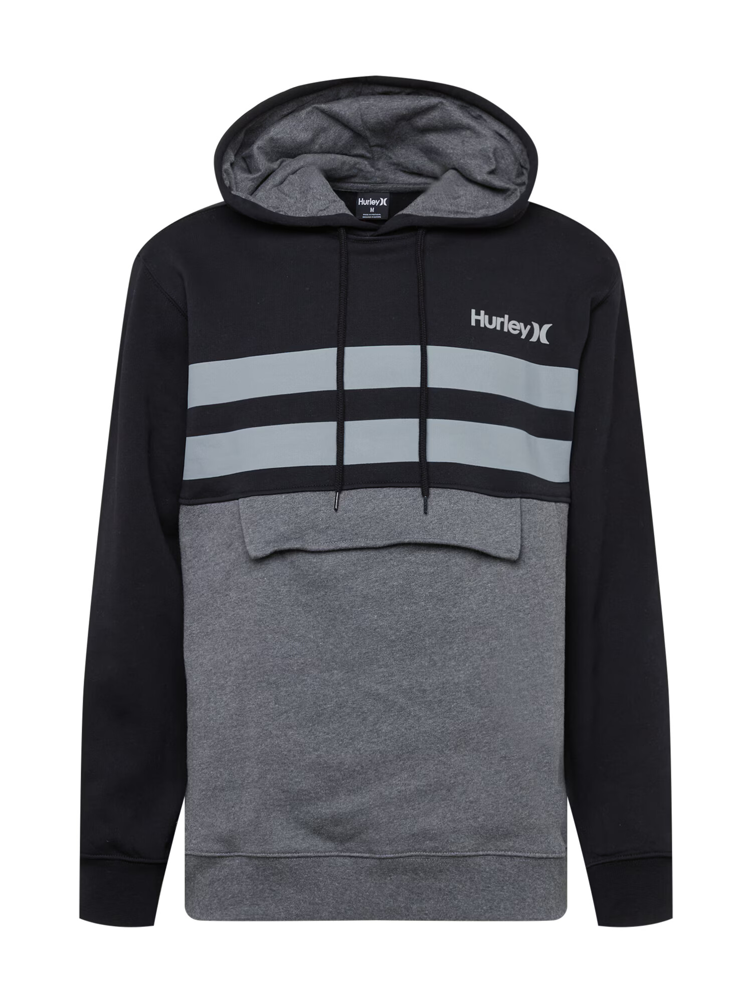 Hurley Hanorac sport 'OCEANCARE' gri / gri amestecat / negru - Pled.ro