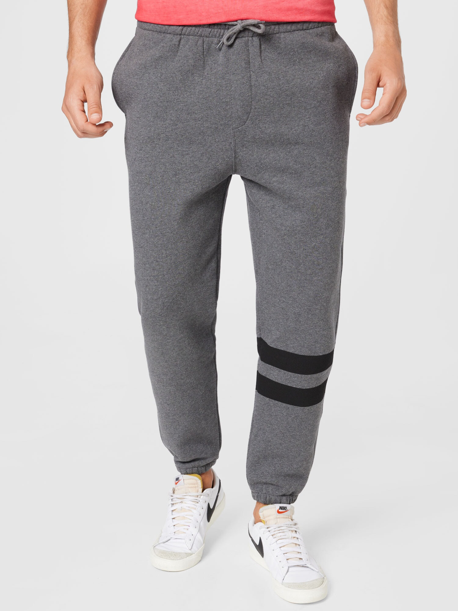 Hurley Pantaloni sport gri / negru - Pled.ro