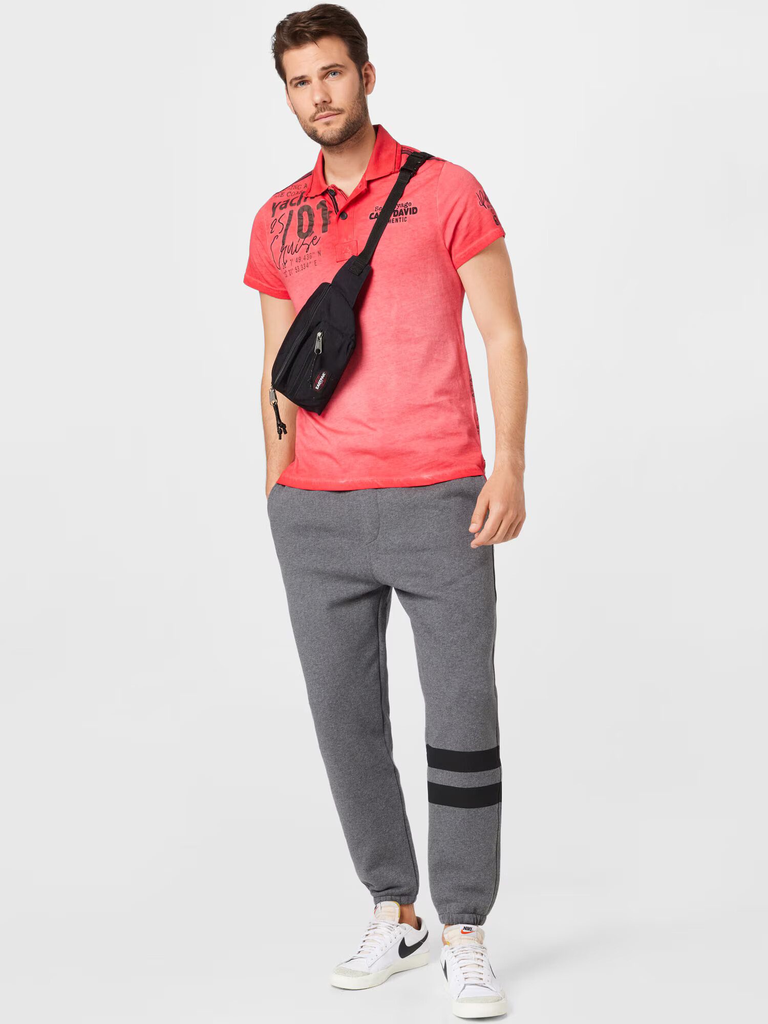 Hurley Pantaloni sport gri / negru - Pled.ro