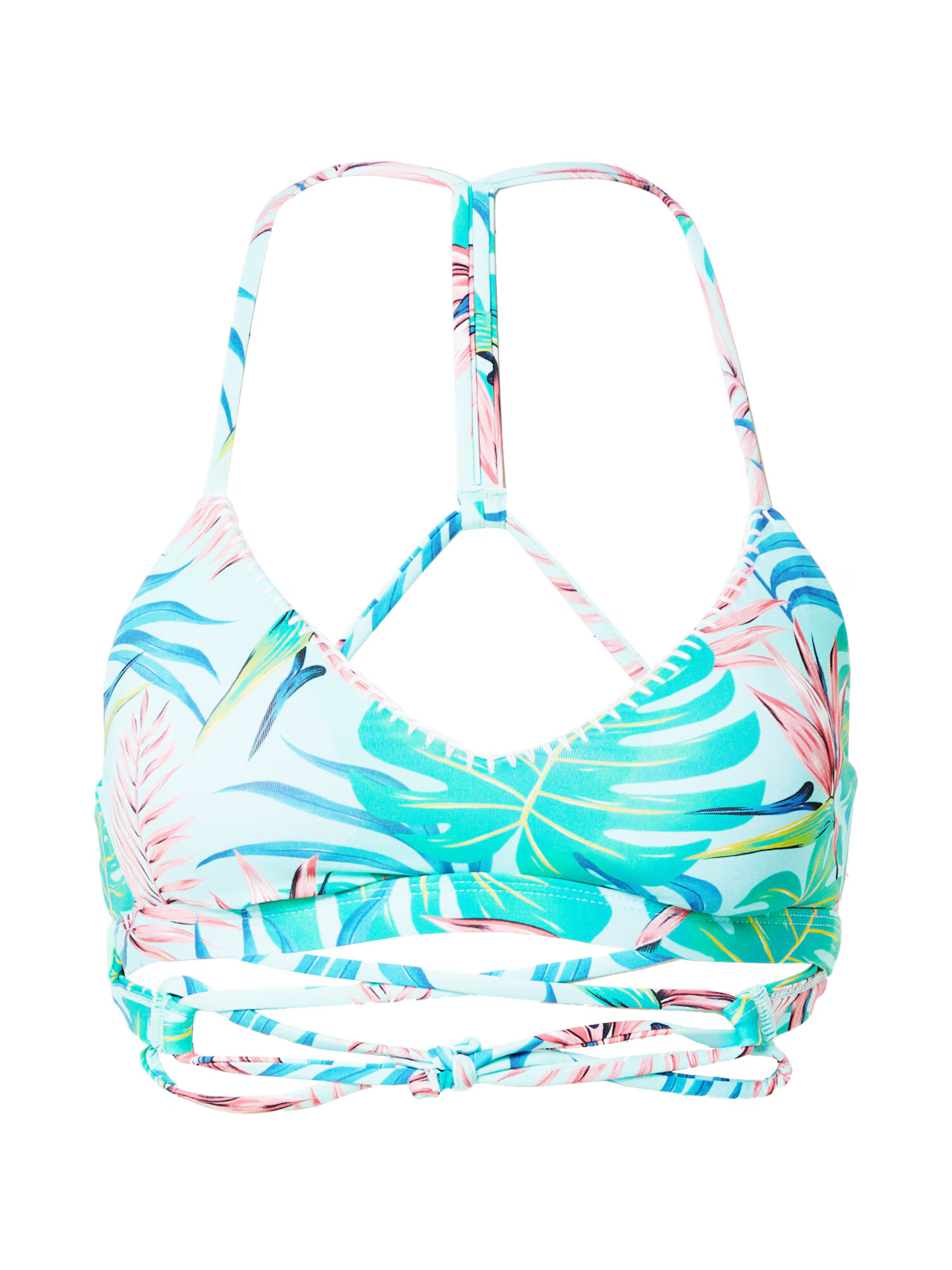 Hurley Sutien de costum de baie sport 'JAVA' albastru aqua / albastru deschis / verde iarbă / roz - Pled.ro