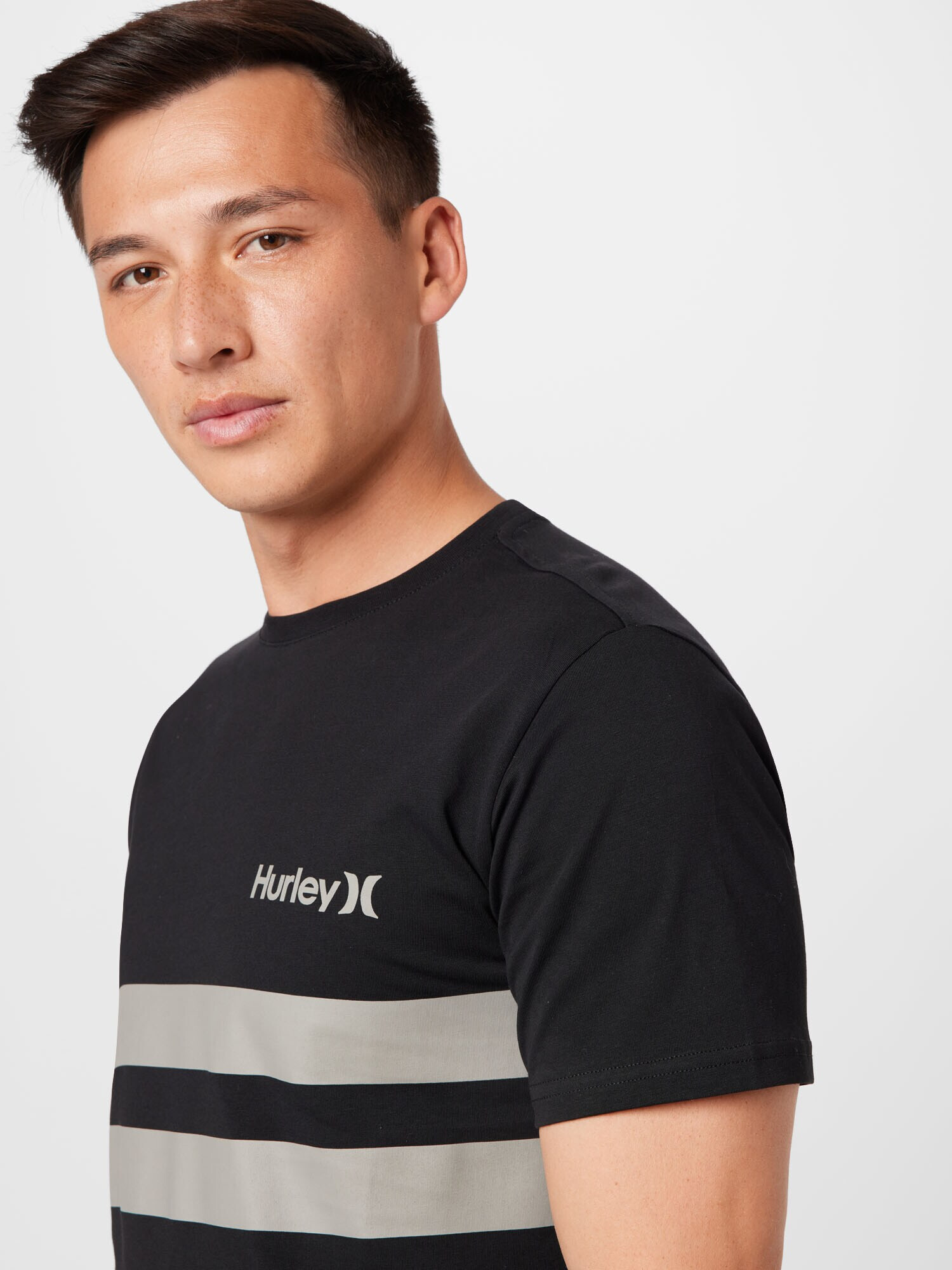 Hurley Tricou funcțional 'OCEANCARE' crem / negru - Pled.ro