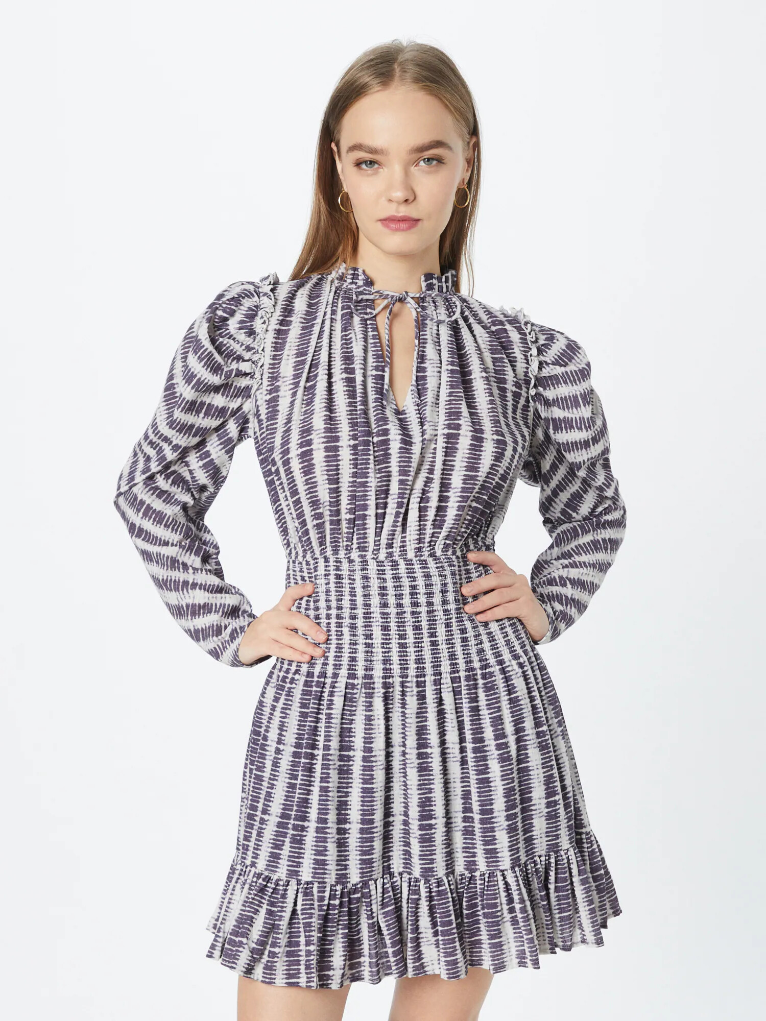 Ibana Rochie 'Dee' bleumarin / alb - Pled.ro