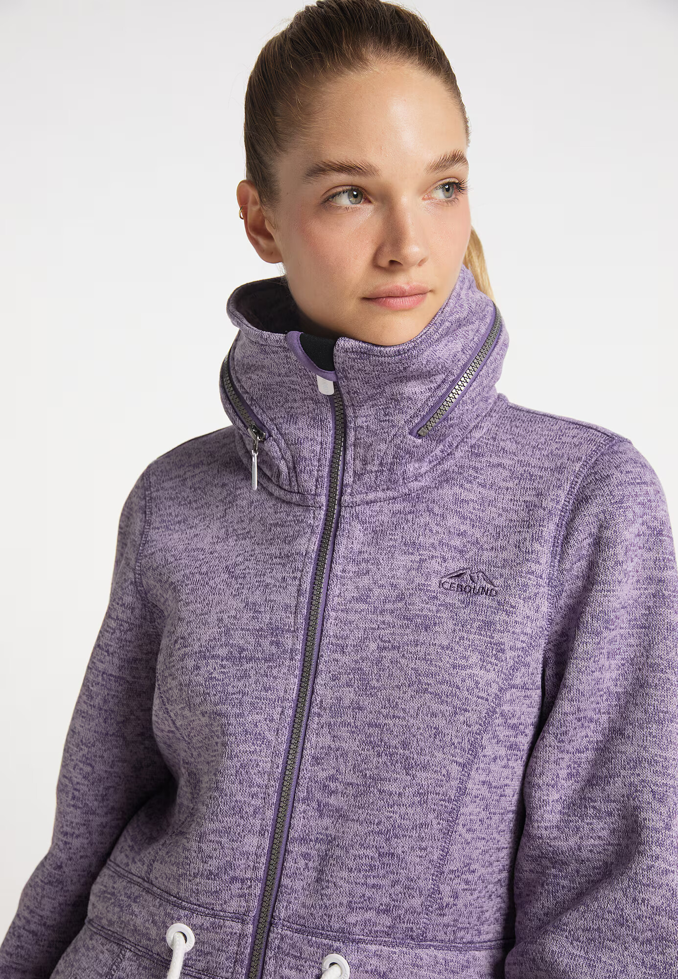 ICEBOUND Jachetă fleece lila - Pled.ro