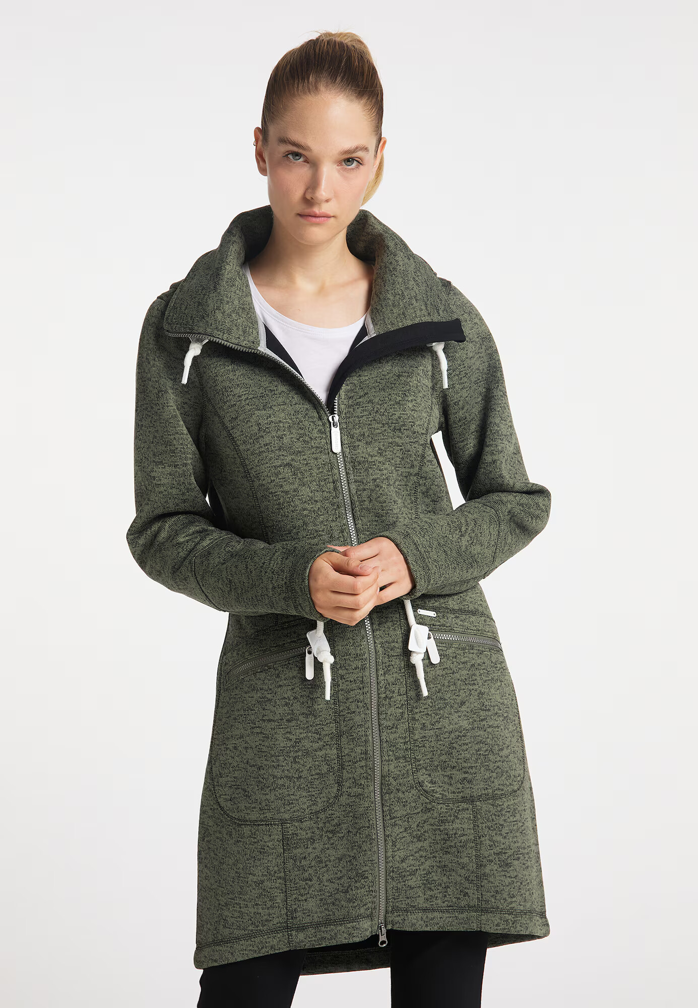 ICEBOUND Jachetă fleece oliv - Pled.ro