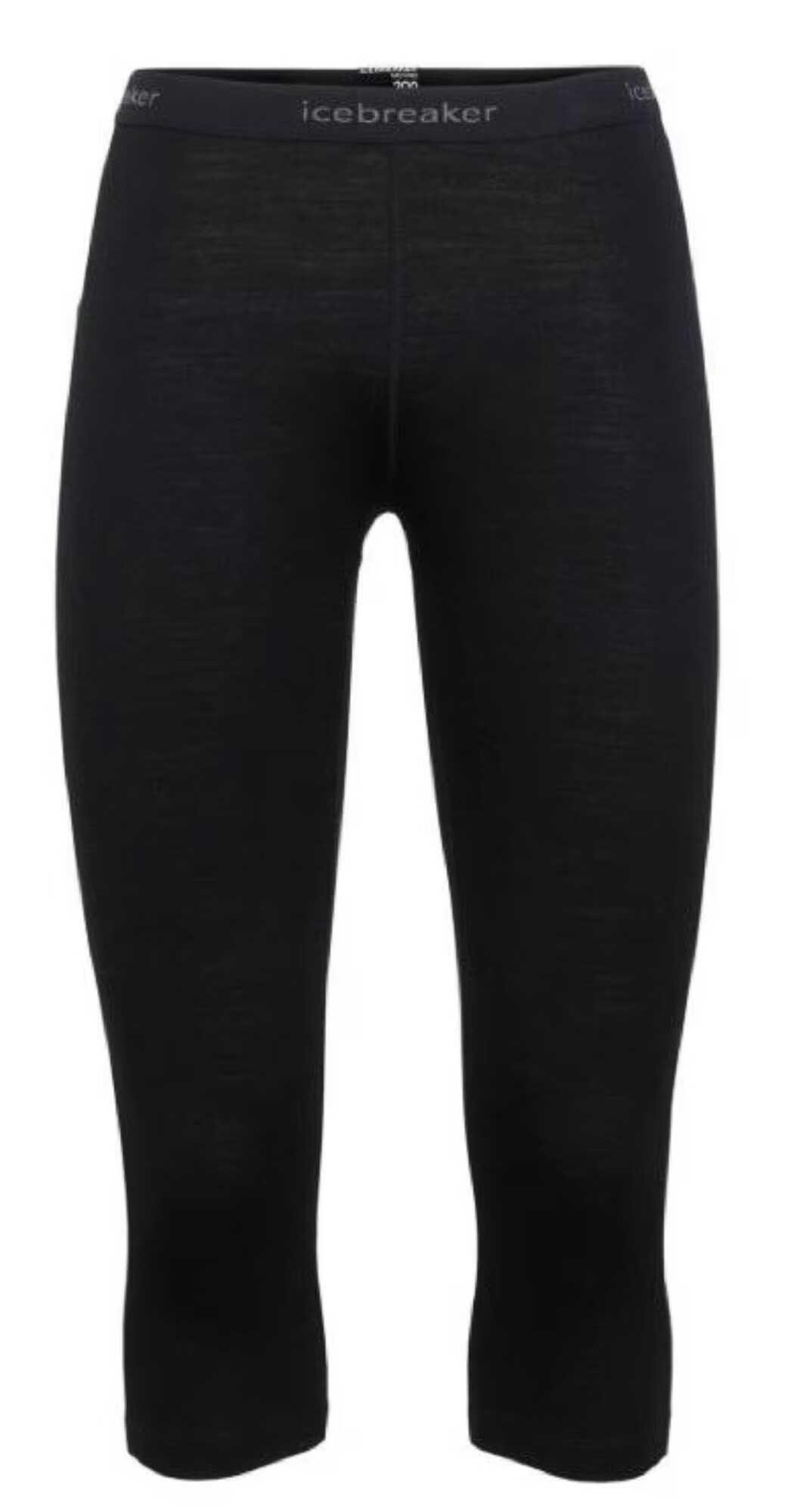 ICEBREAKER Pantaloni sport '200 Oasis' negru / alb - Pled.ro