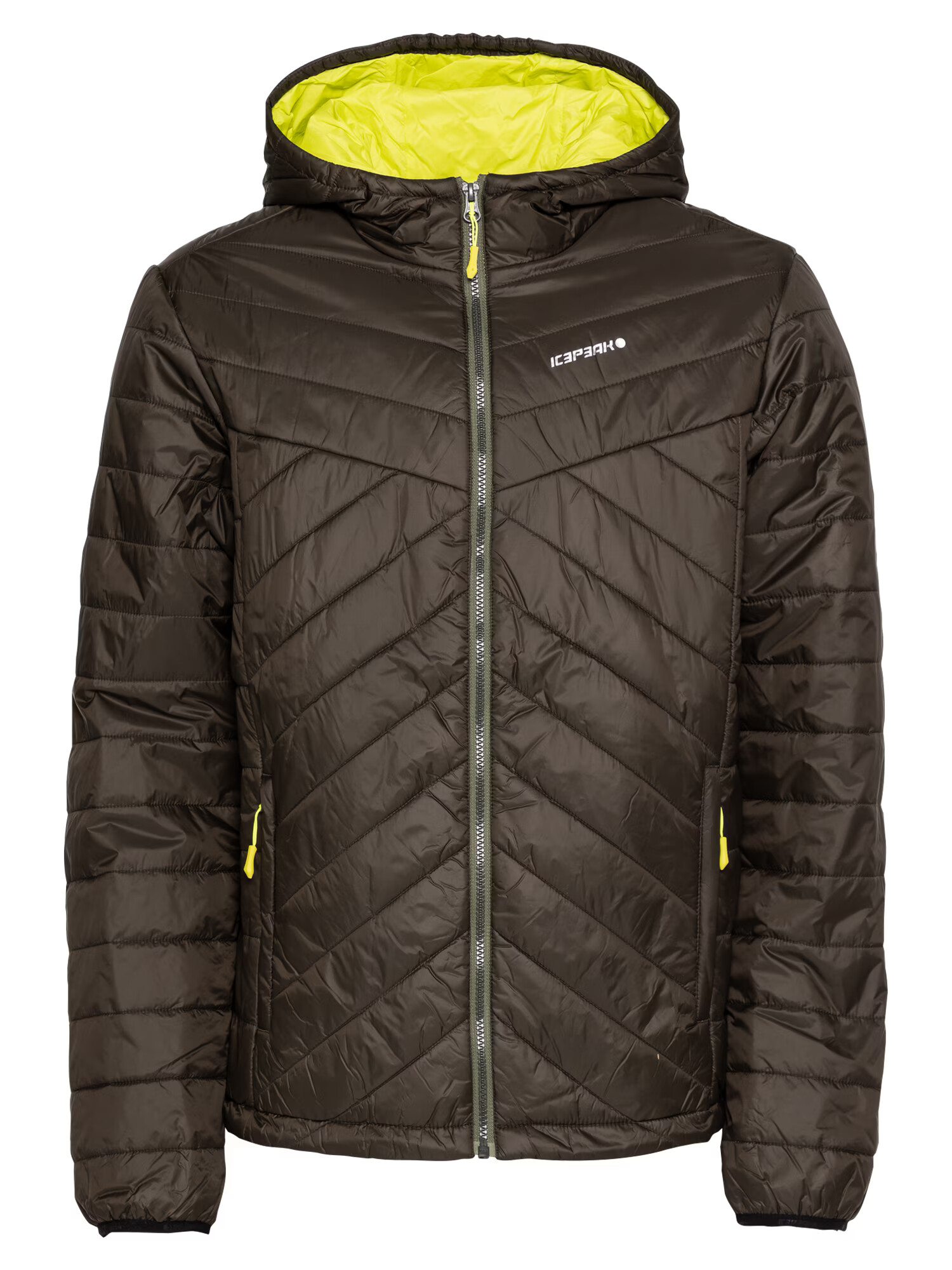 ICEPEAK Geacă outdoor galben / verde închis - Pled.ro