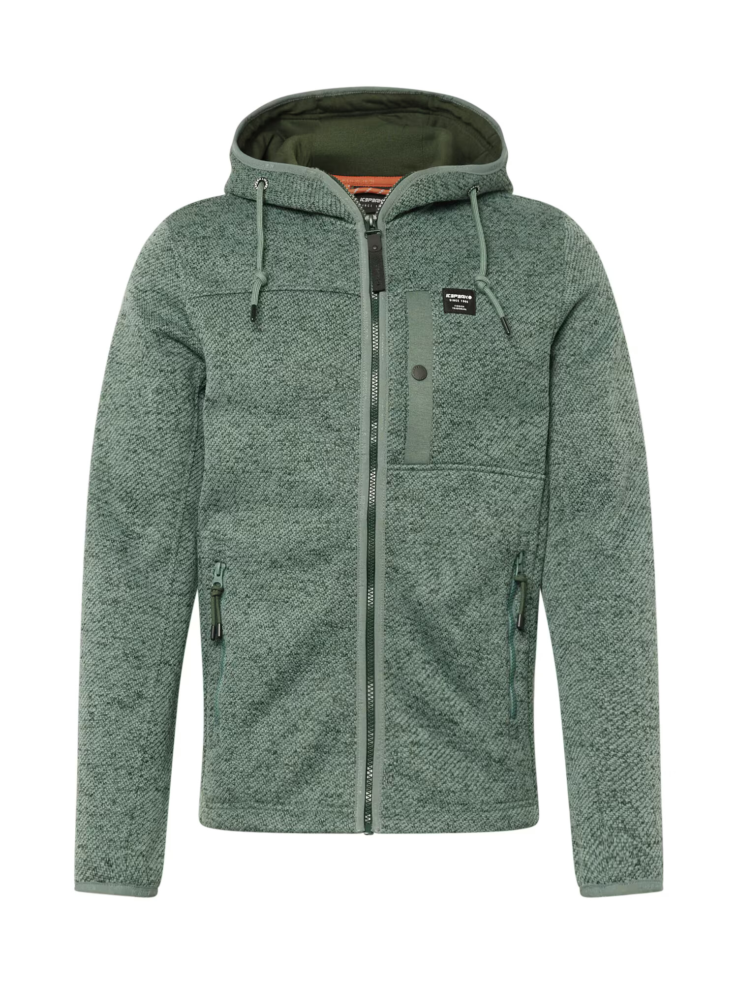 ICEPEAK Jachetă fleece funcțională 'AGRAN' verde amestecat - Pled.ro