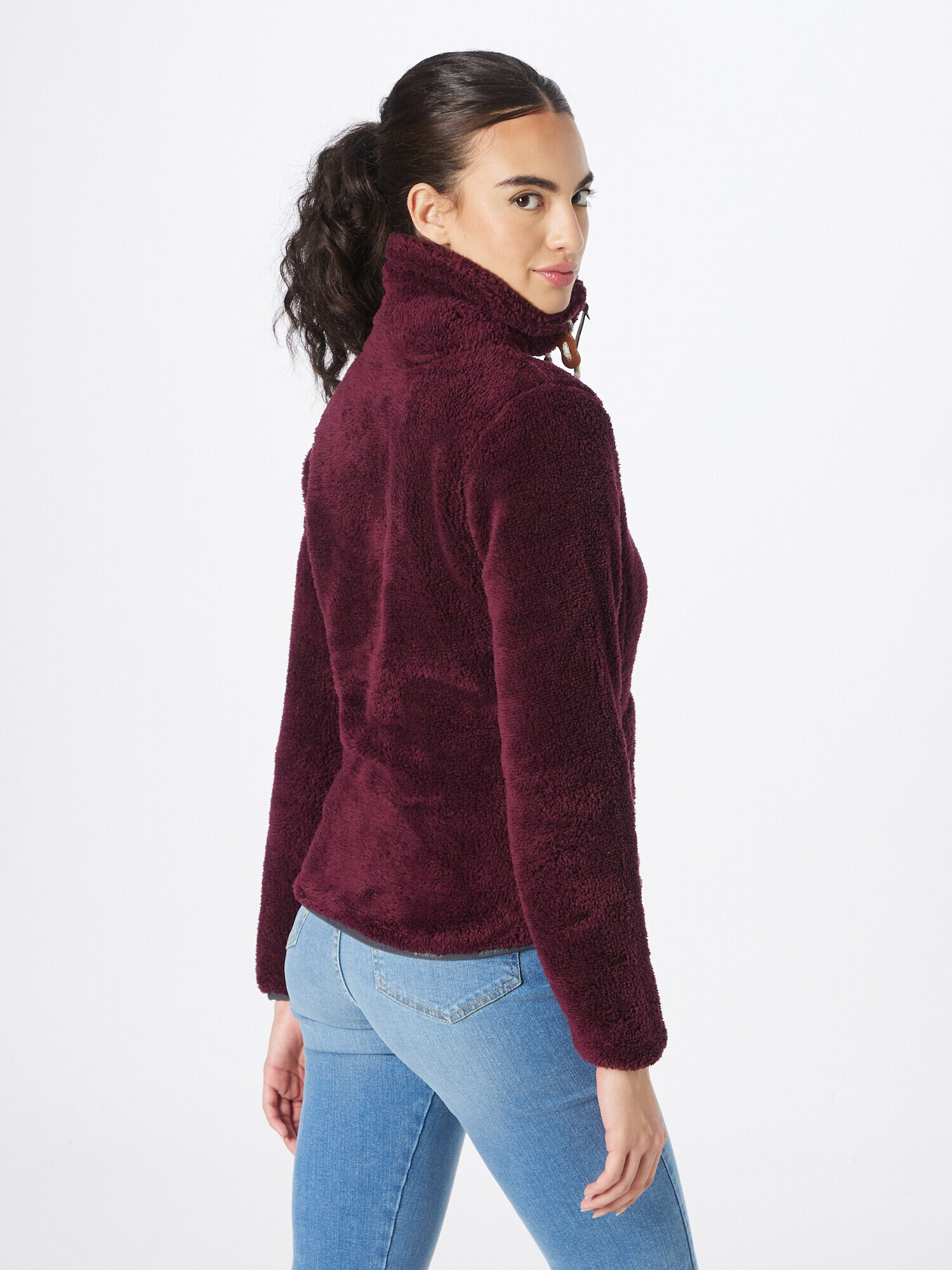 ICEPEAK Jachetă fleece funcțională 'COLONY' roșu burgundy - Pled.ro