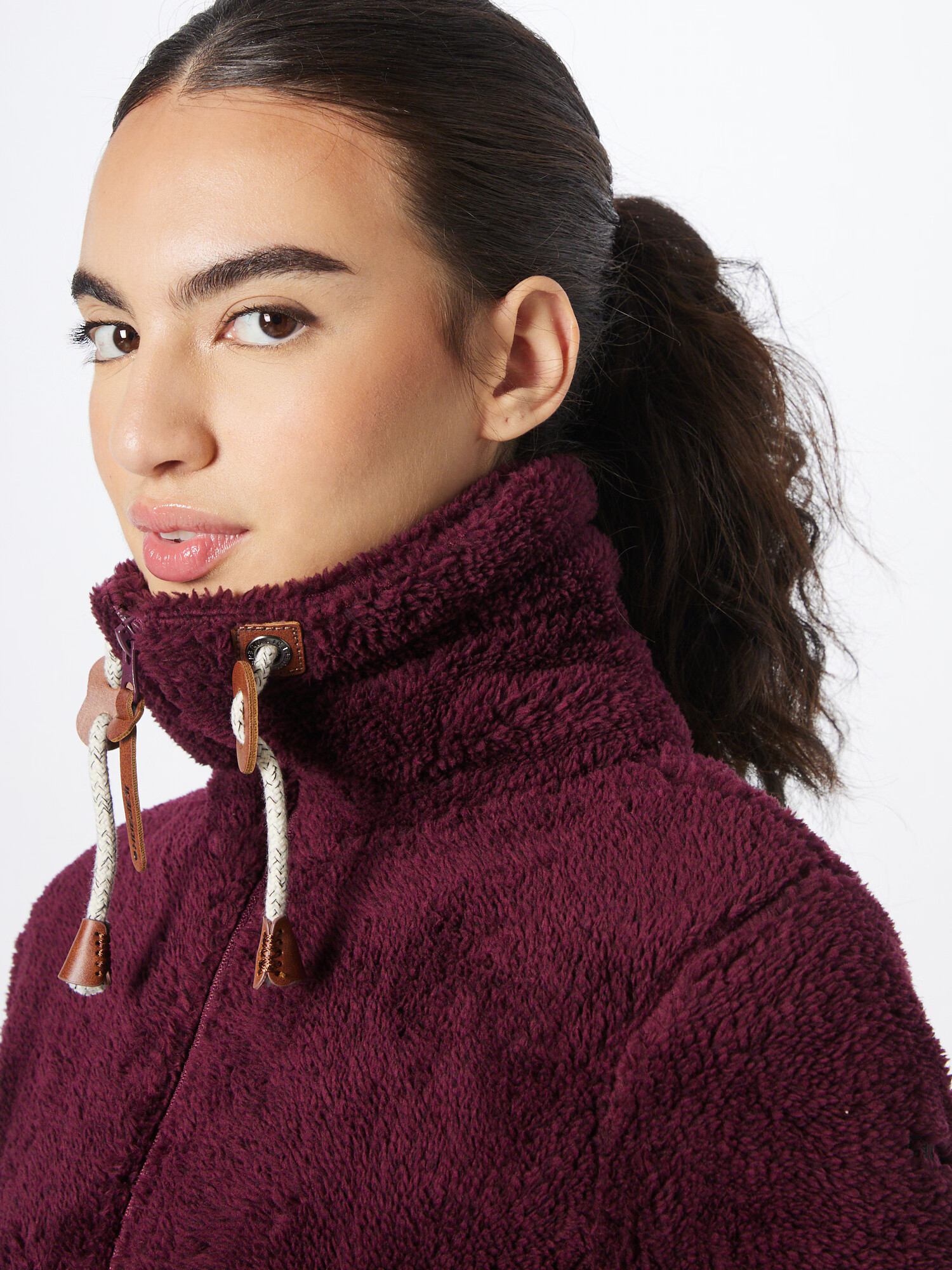 ICEPEAK Jachetă fleece funcțională 'COLONY' roșu burgundy - Pled.ro