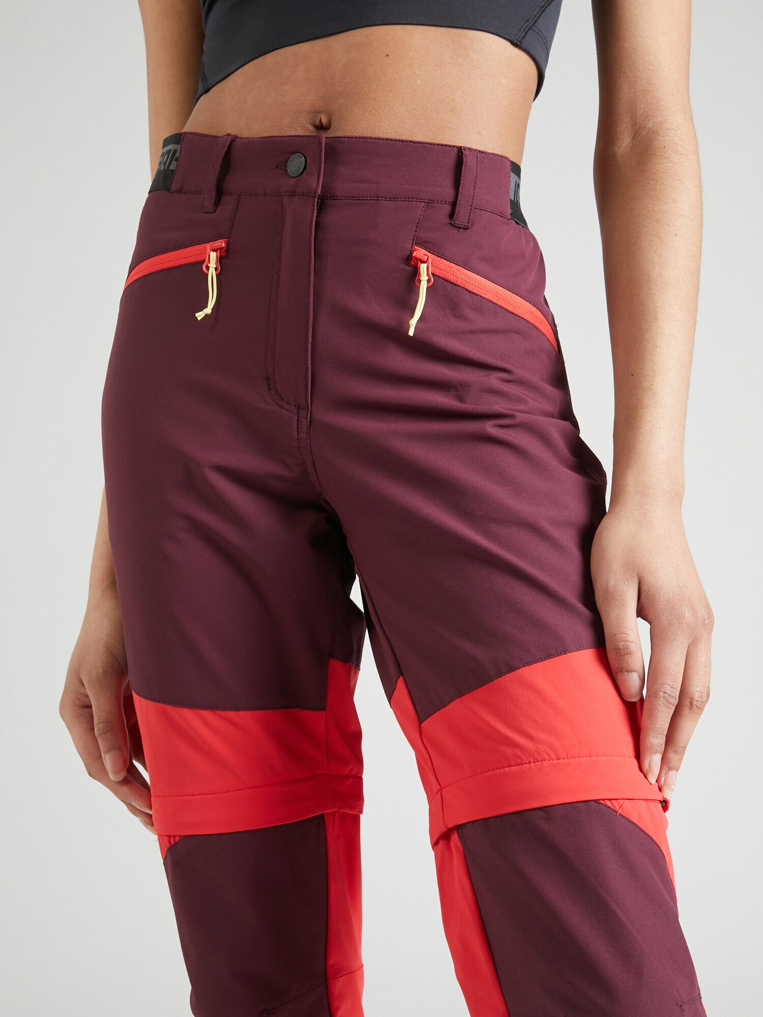 ICEPEAK Pantaloni outdoor 'BRADLEY' sângeriu / roșu burgundy - Pled.ro