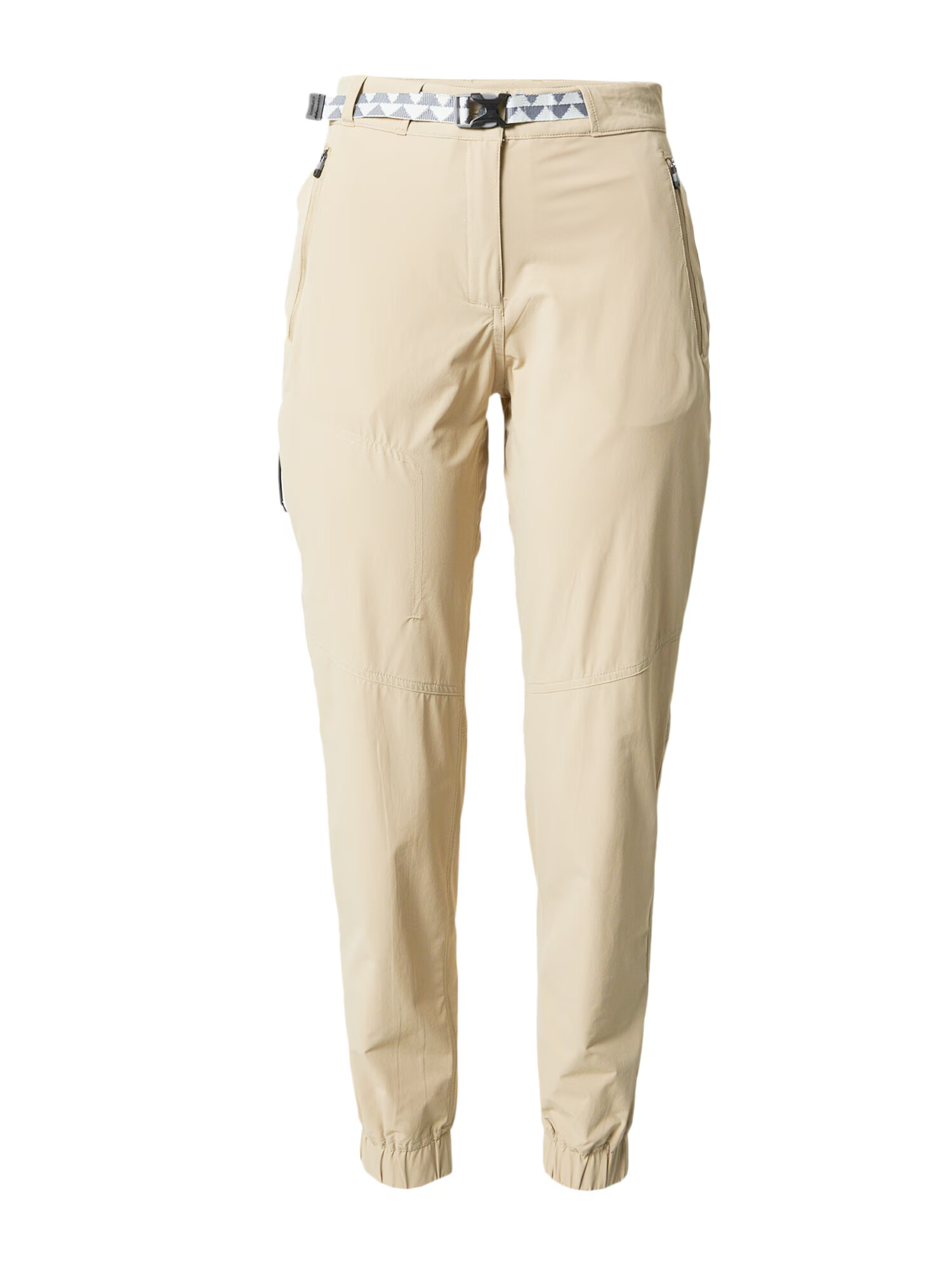 ICEPEAK Pantaloni outdoor 'Marinette' nisipiu / gri / alb natural - Pled.ro