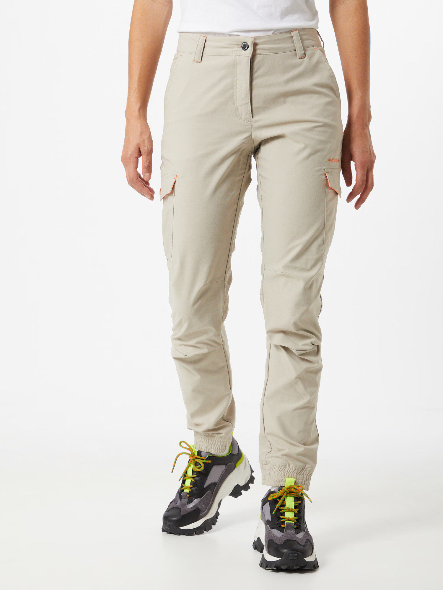 ICEPEAK Pantaloni sport 'CAROGA' gri deschis - Pled.ro