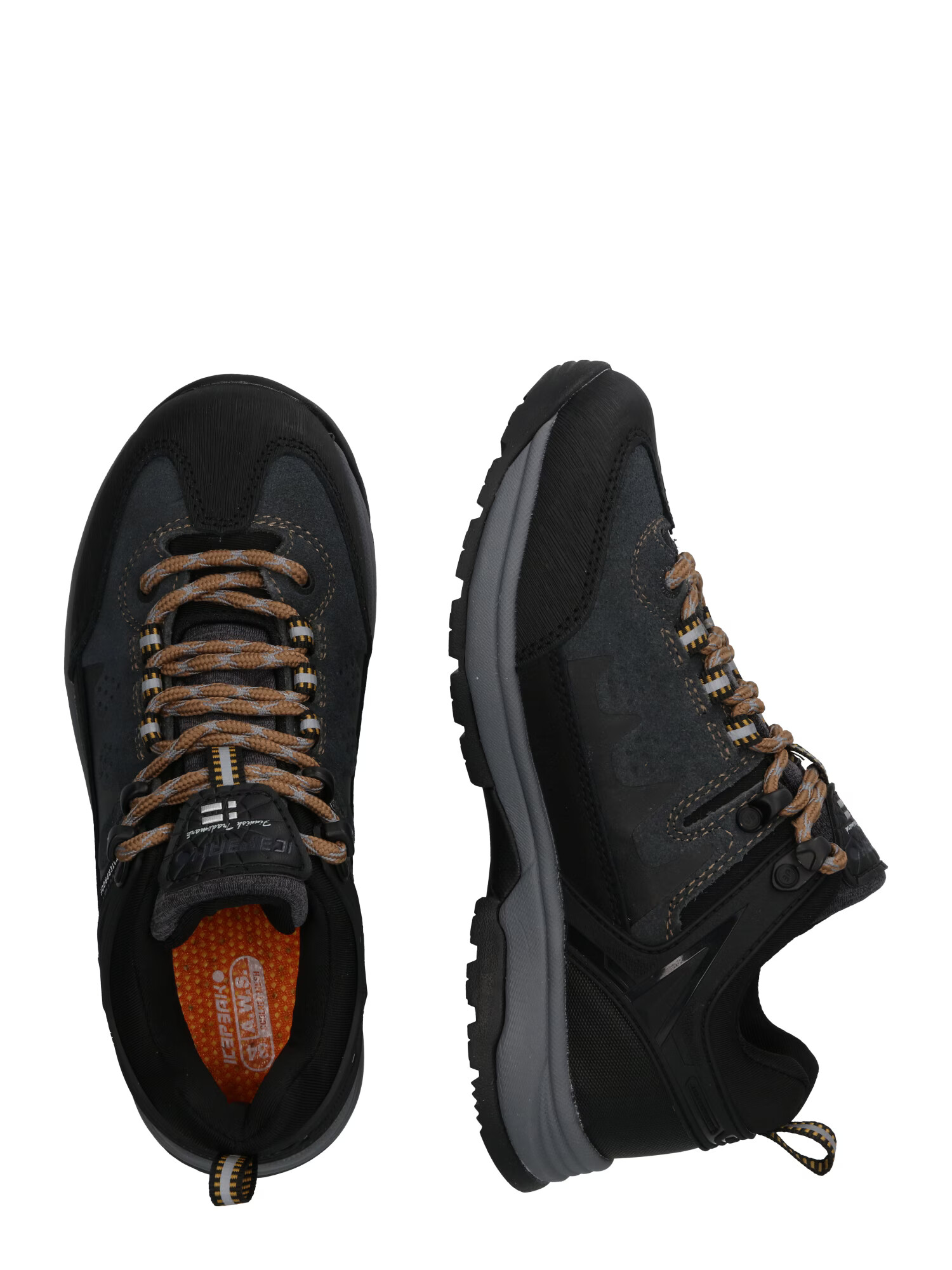 ICEPEAK Pantofi gri metalic - Pled.ro