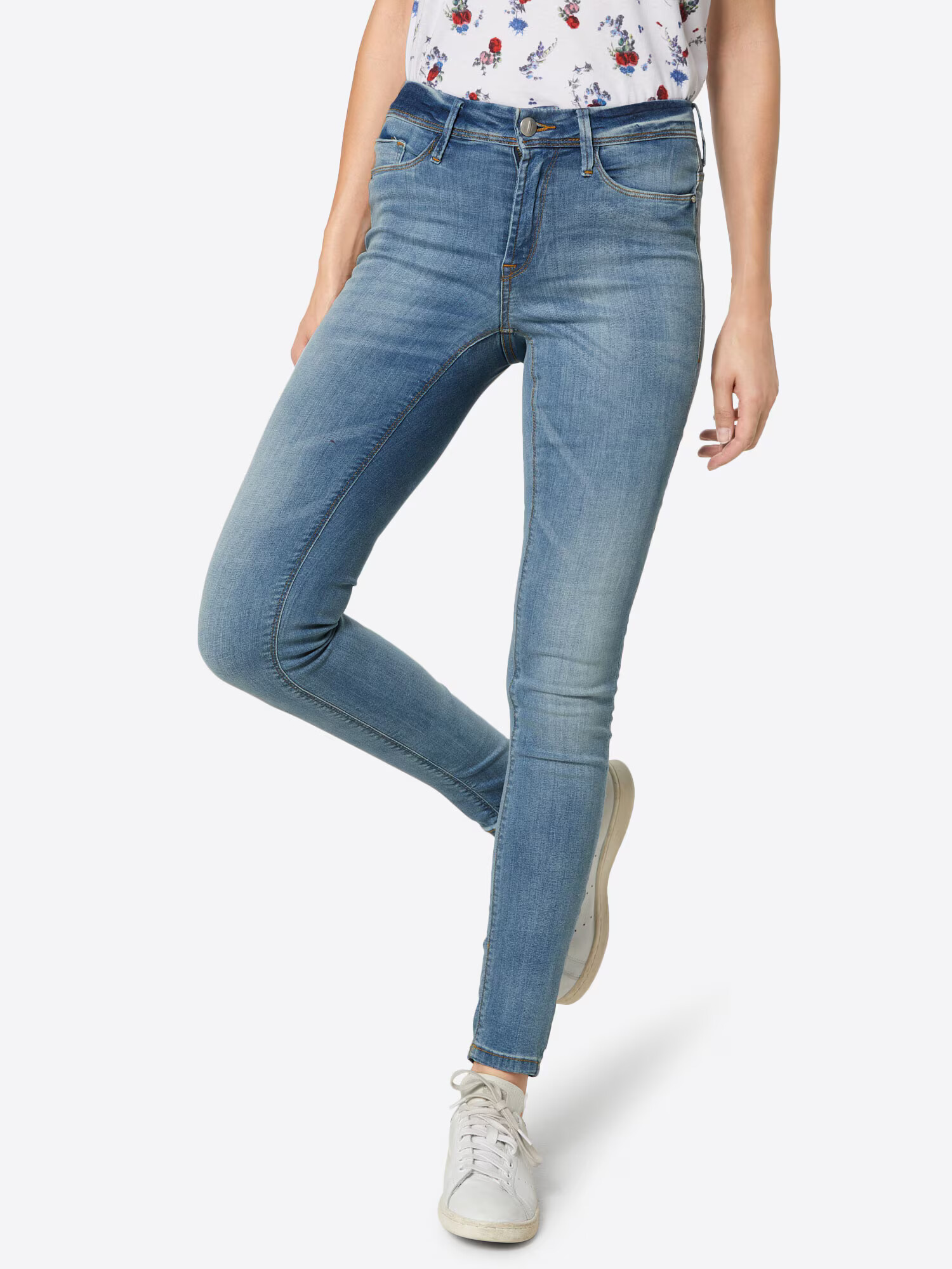 ICHI Jeans 'Erin' albastru denim - Pled.ro