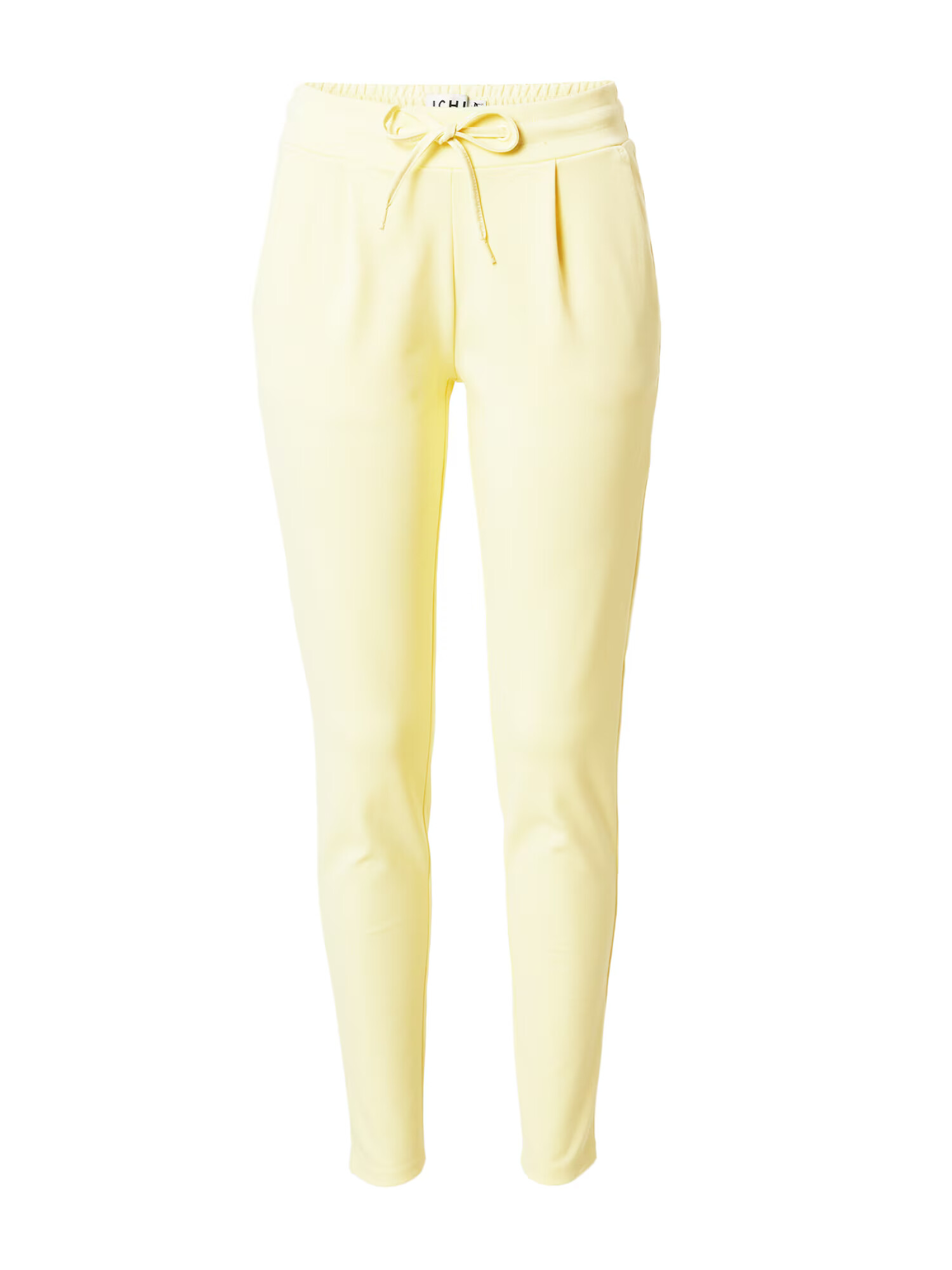 ICHI Pantaloni 'KATE' galben pastel - Pled.ro