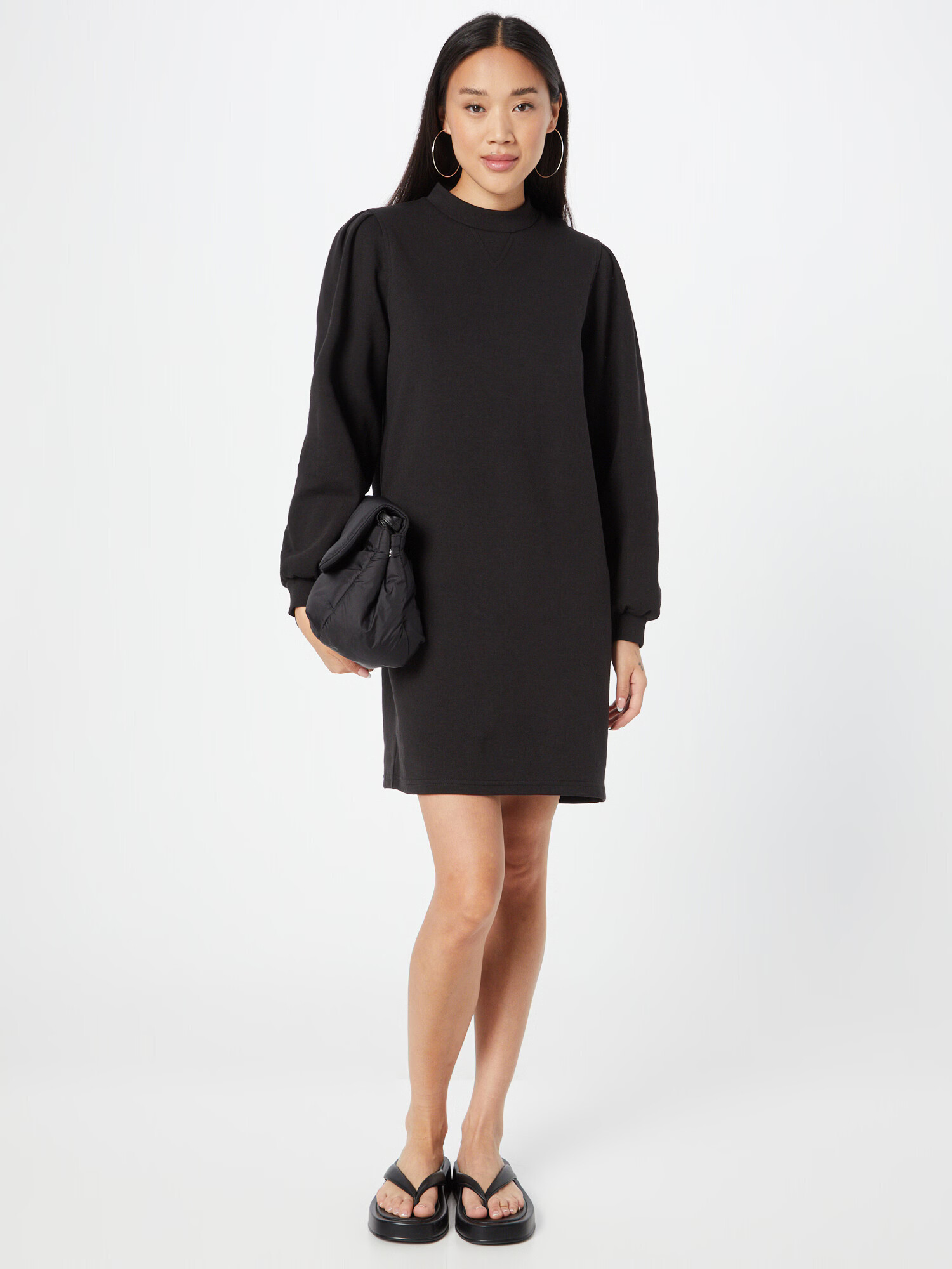 ICHI Rochie negru - Pled.ro