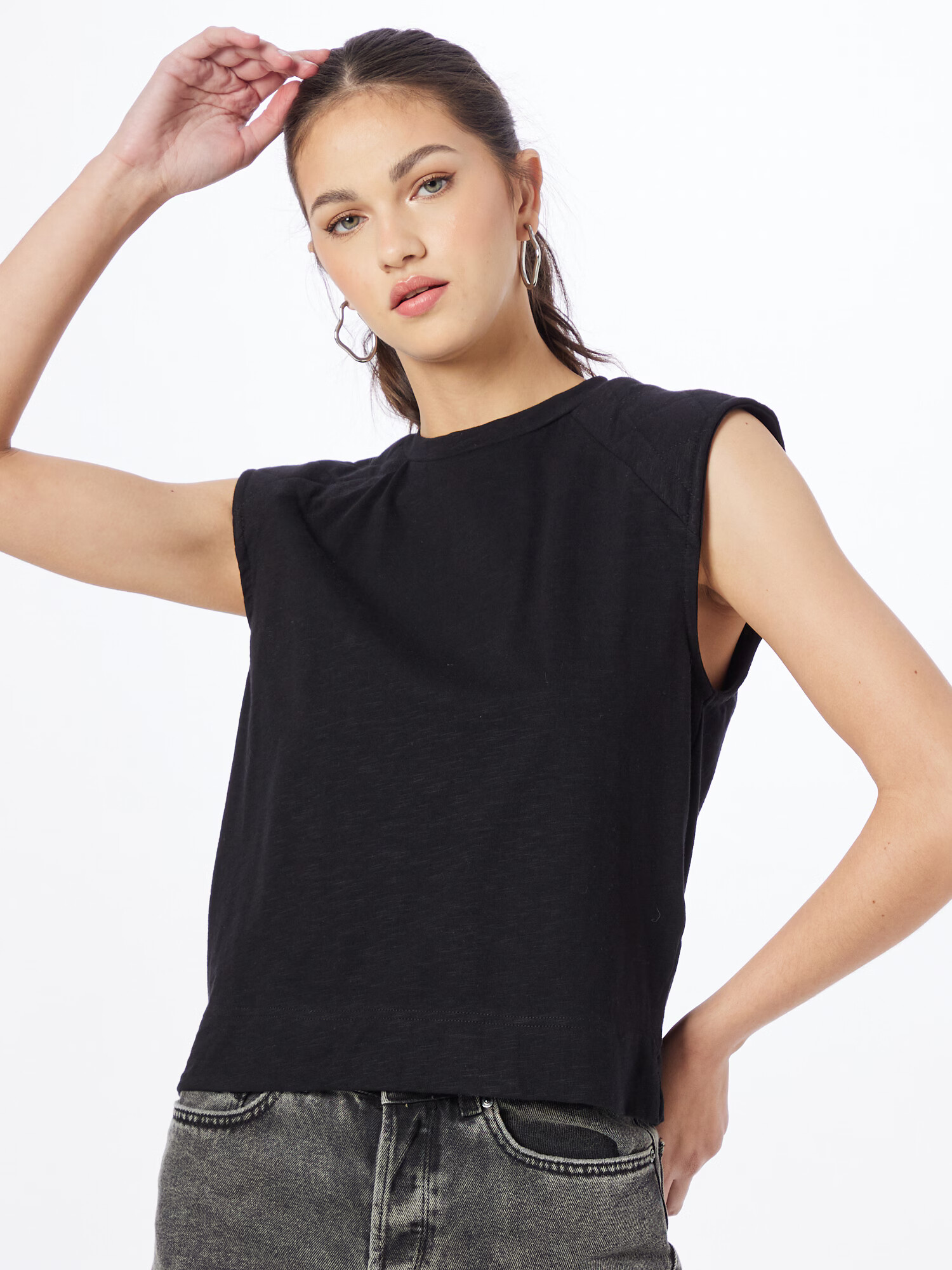 ICHI Top 'IHLOLA' negru - Pled.ro