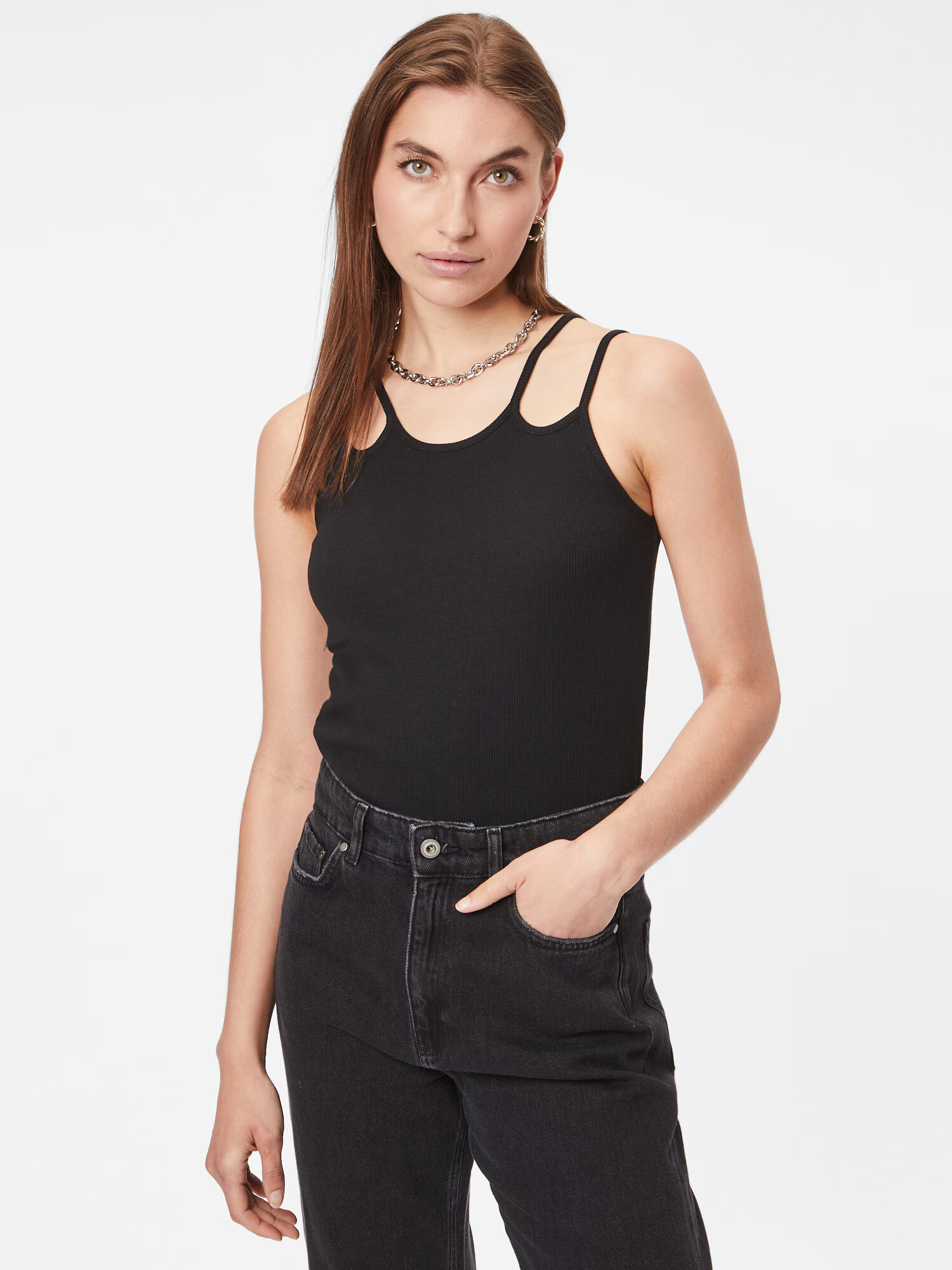 ICHI Top negru - Pled.ro