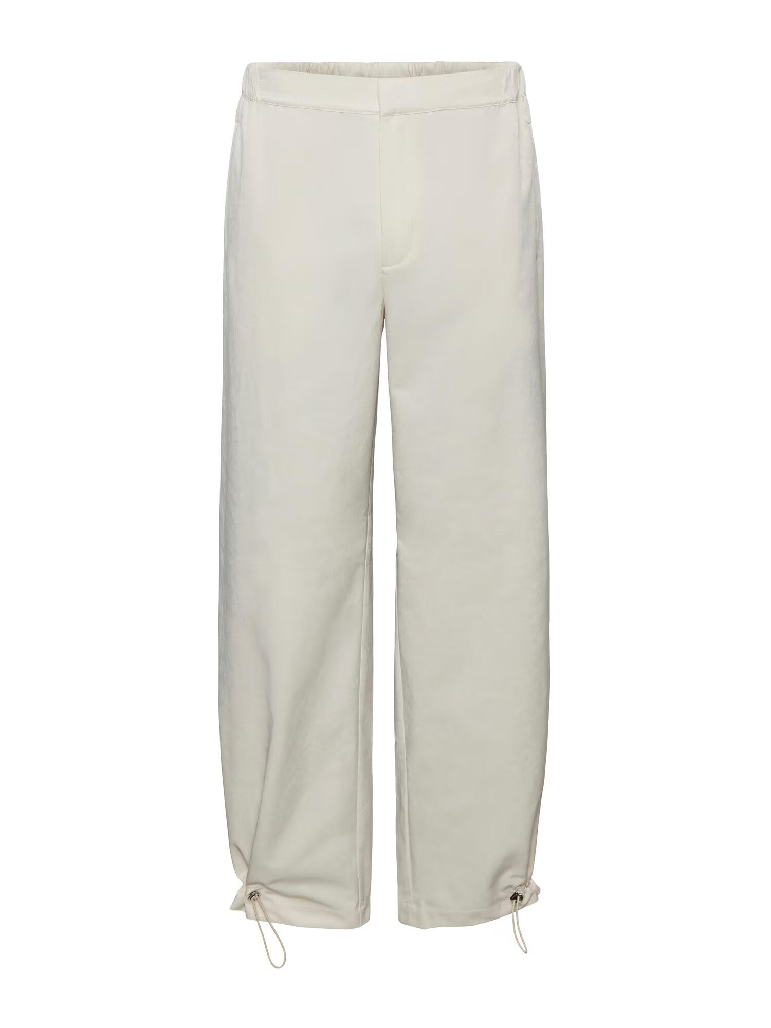 IIQUAL Pantaloni 'ZOEY' crem - Pled.ro