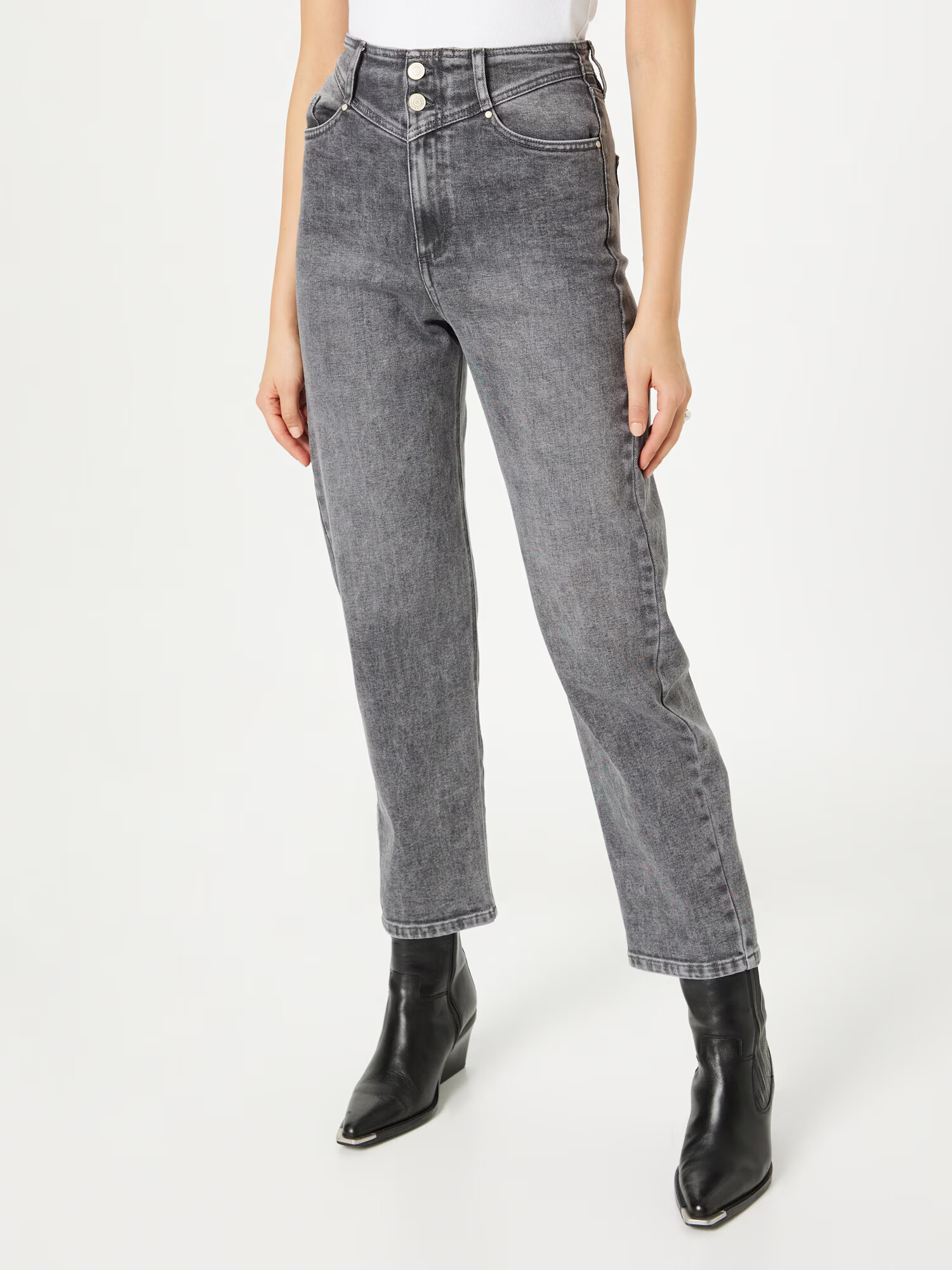 IKKS Jeans gri denim - Pled.ro