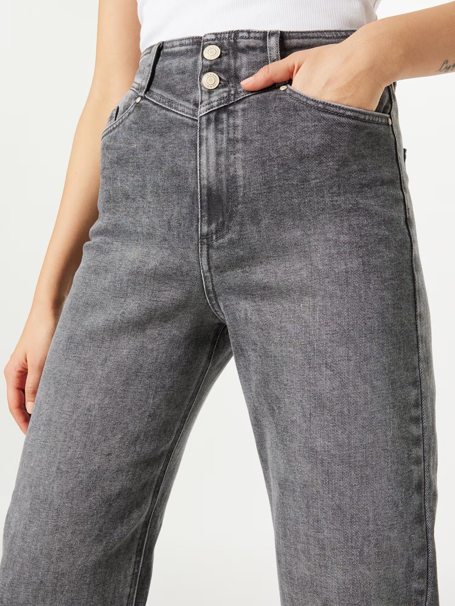 IKKS Jeans gri denim - Pled.ro