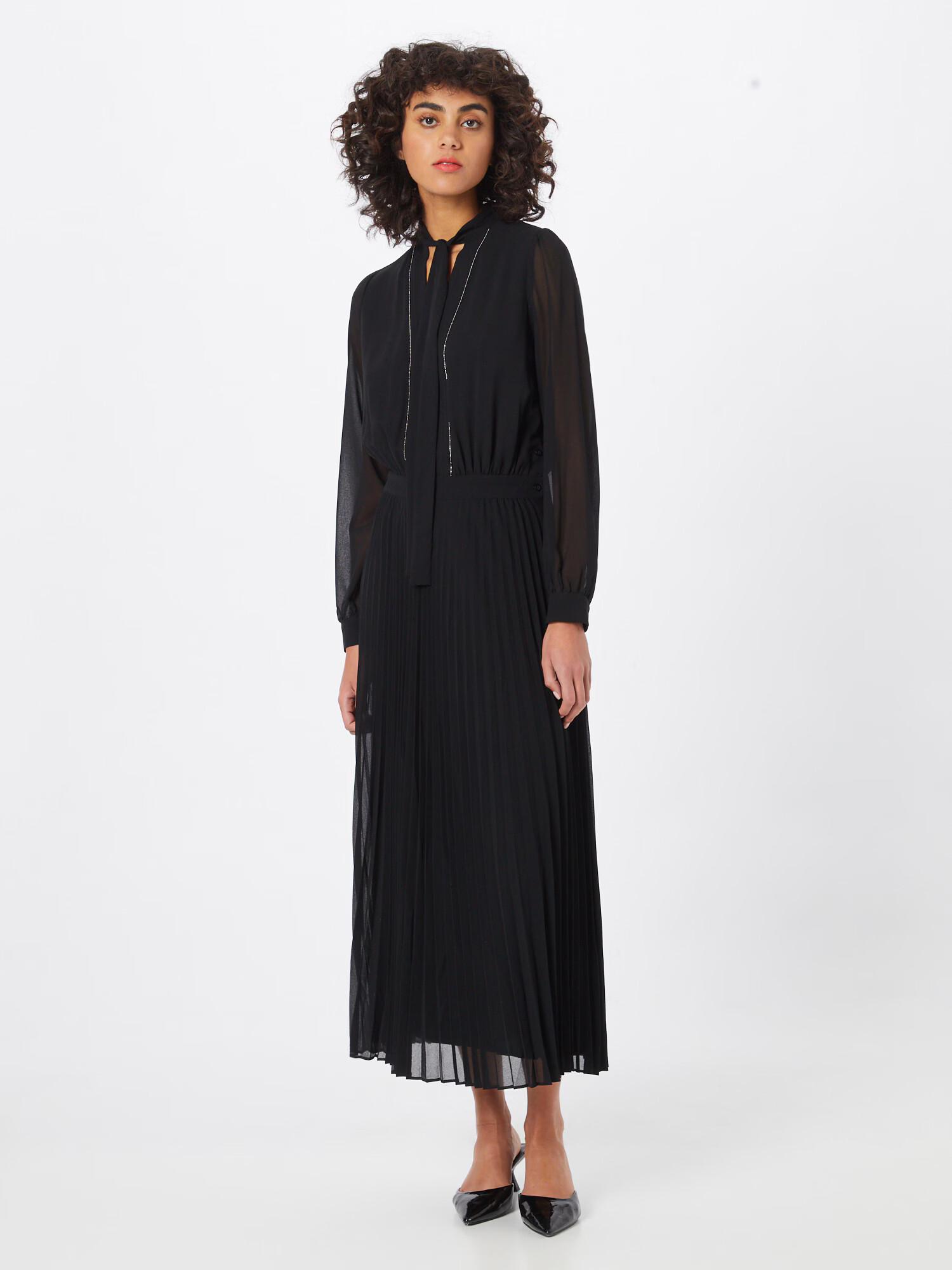 IKKS Rochie negru / alb - Pled.ro