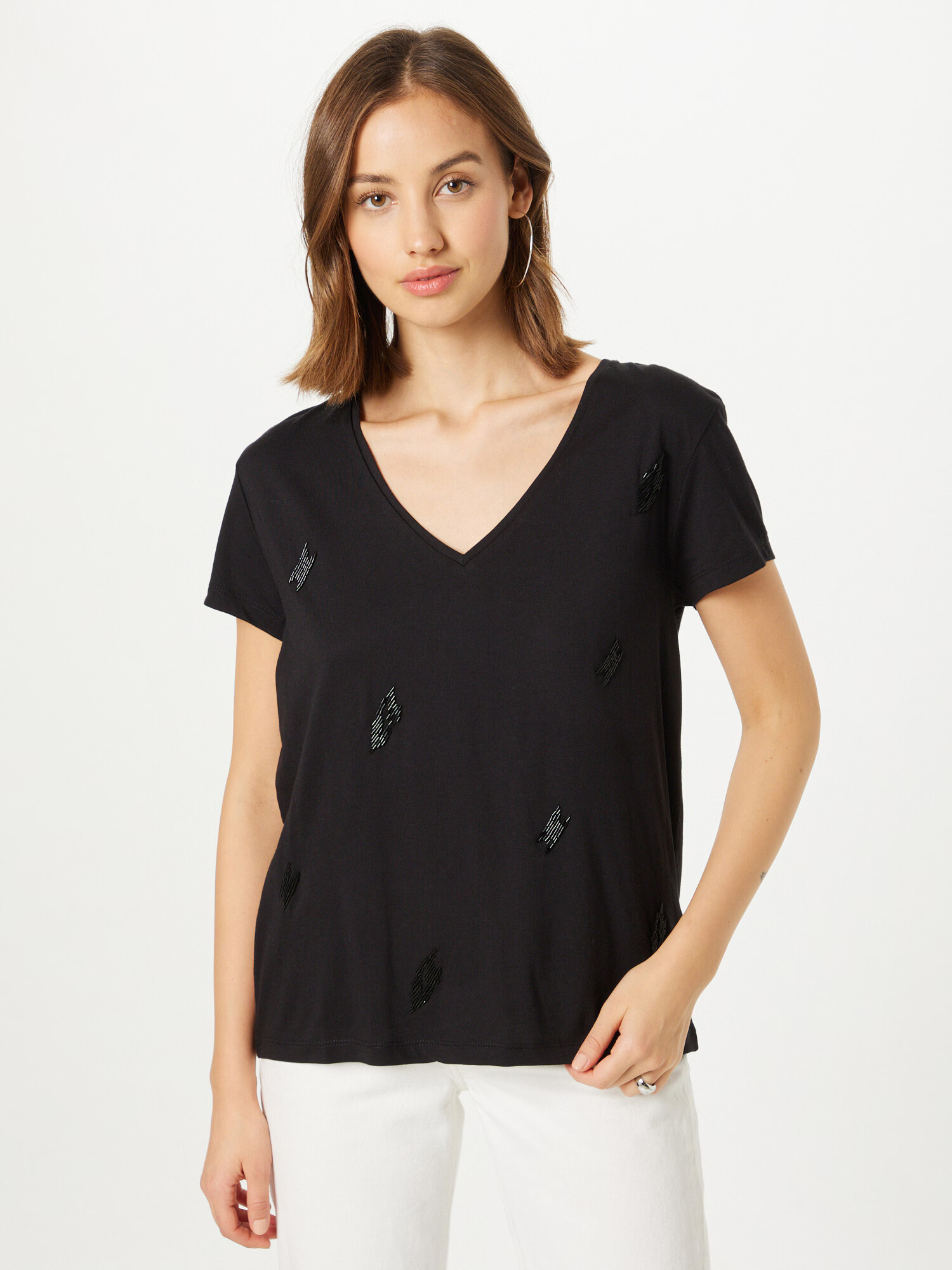 IKKS Tricou negru - Pled.ro