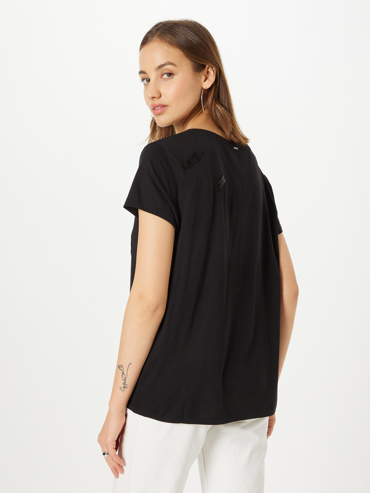 IKKS Tricou negru - Pled.ro