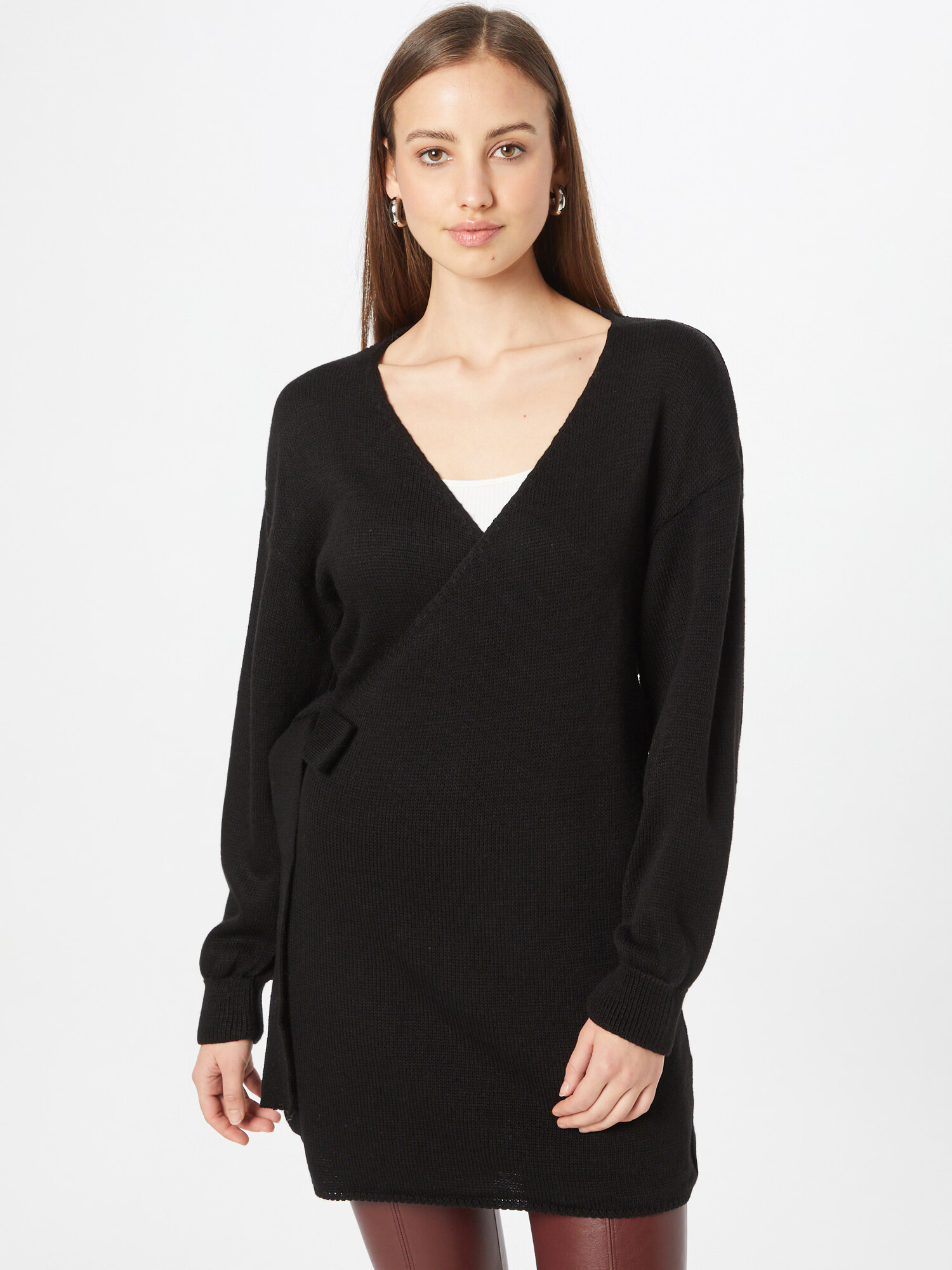 In The Style Rochie tricotat 'BILLIE & SUZIE' negru - Pled.ro