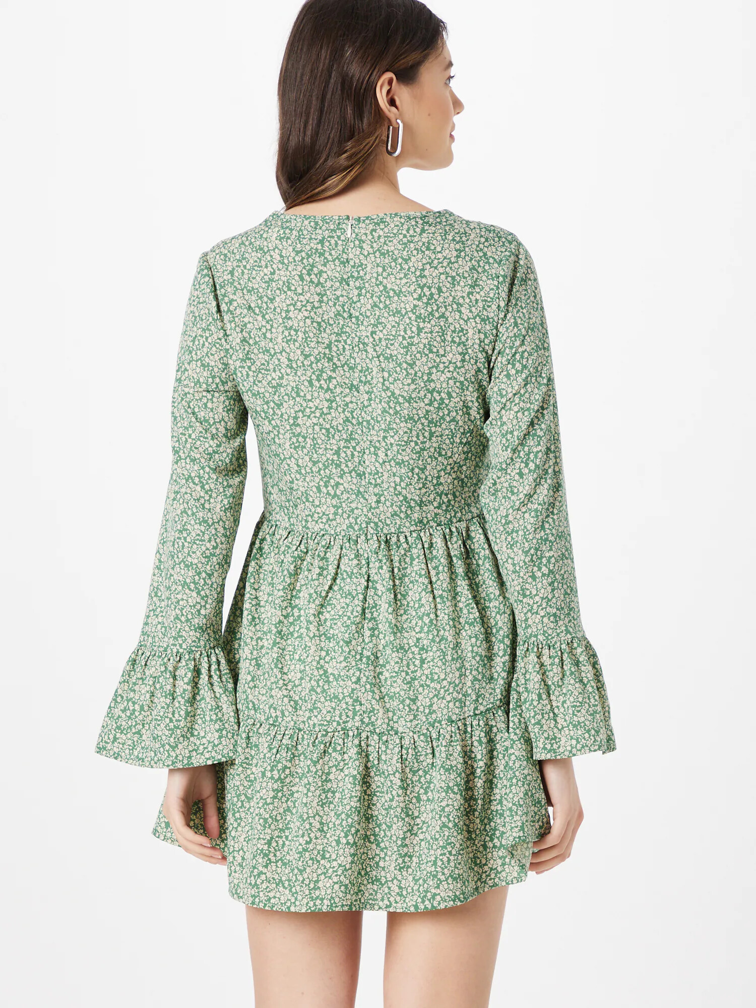 In The Style Rochie verde / alb - Pled.ro