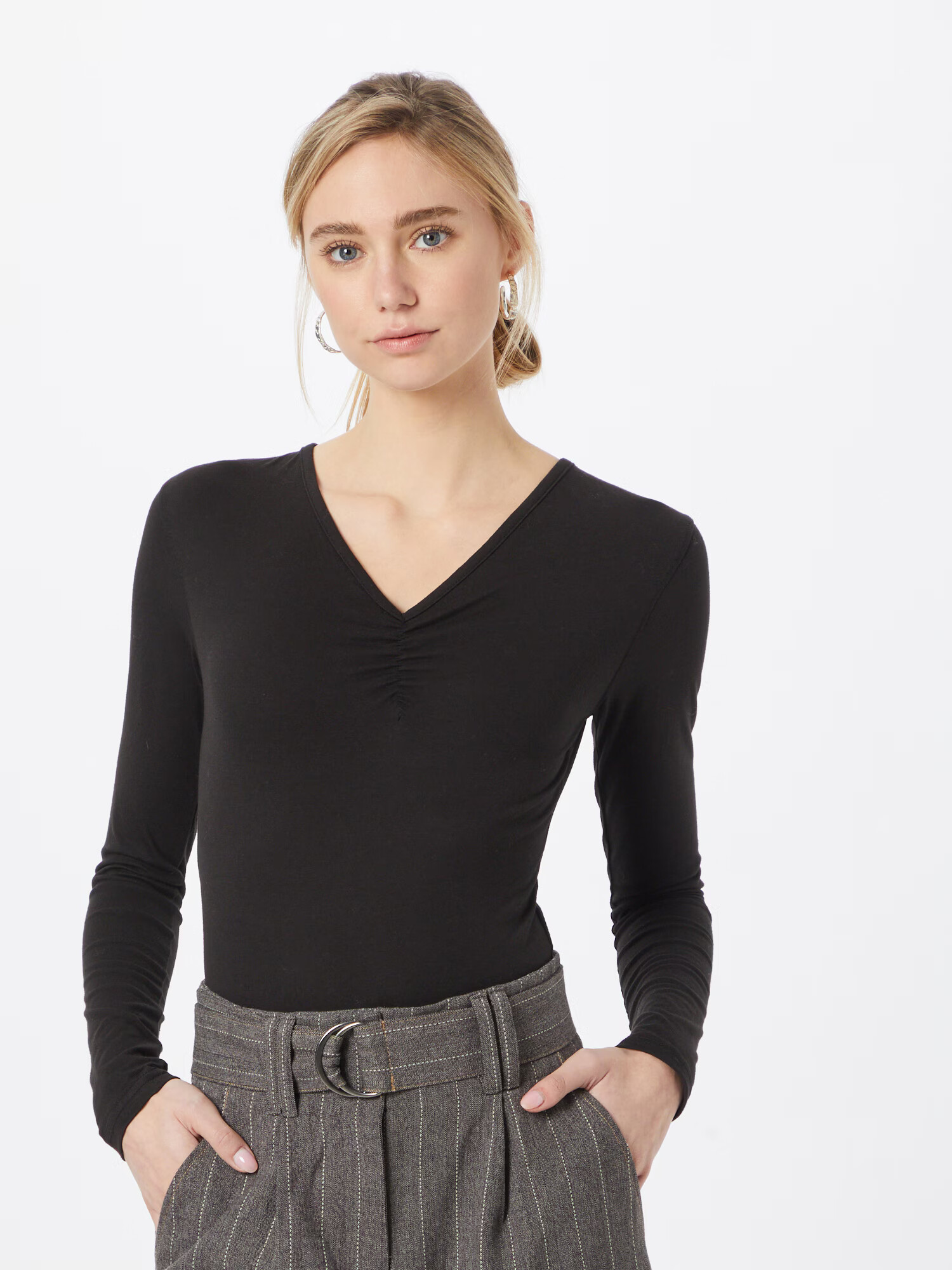 In The Style Tricou body 'CARYS' negru - Pled.ro