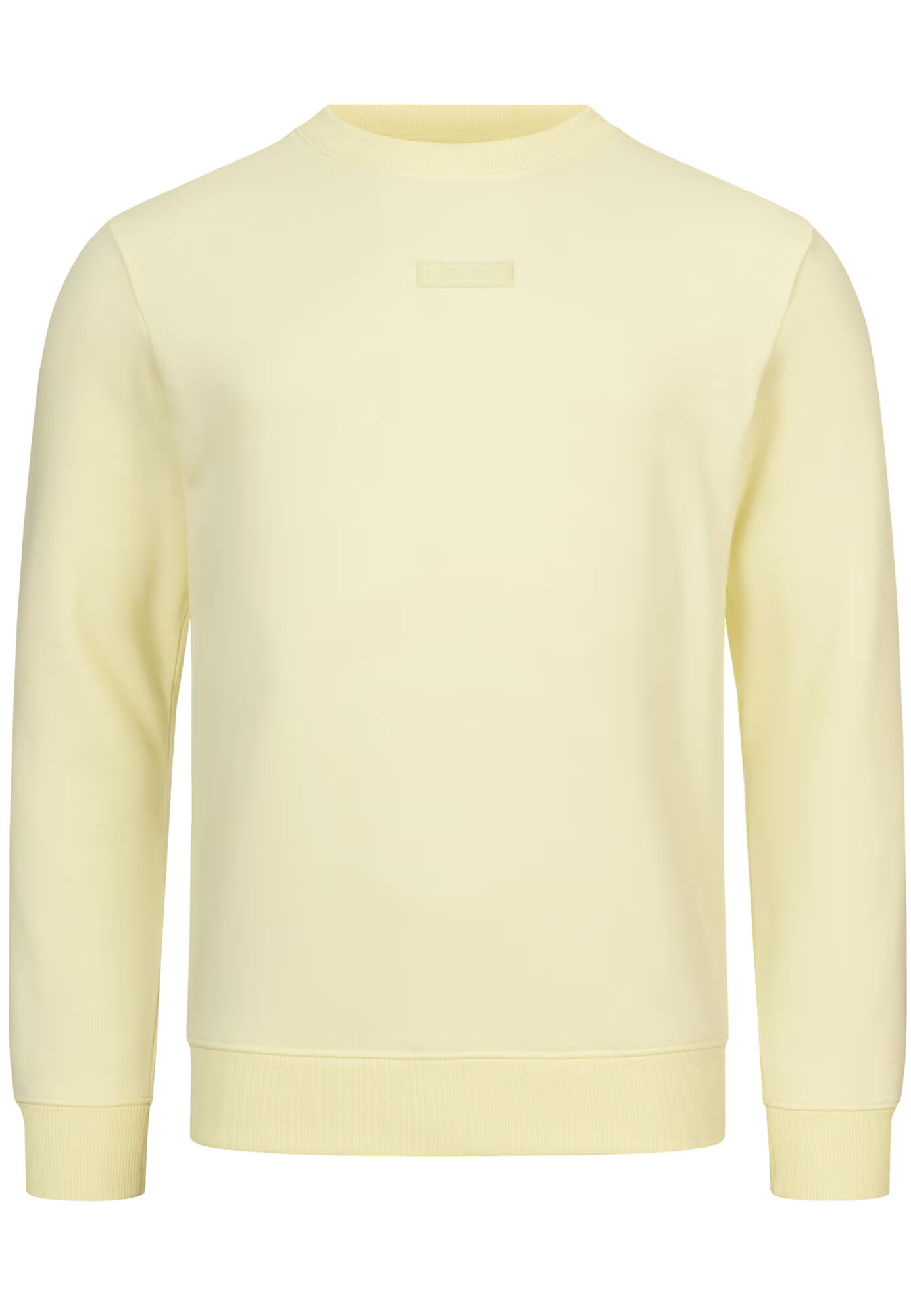 INDICODE JEANS Bluză de molton 'Baxter' galben pastel - Pled.ro