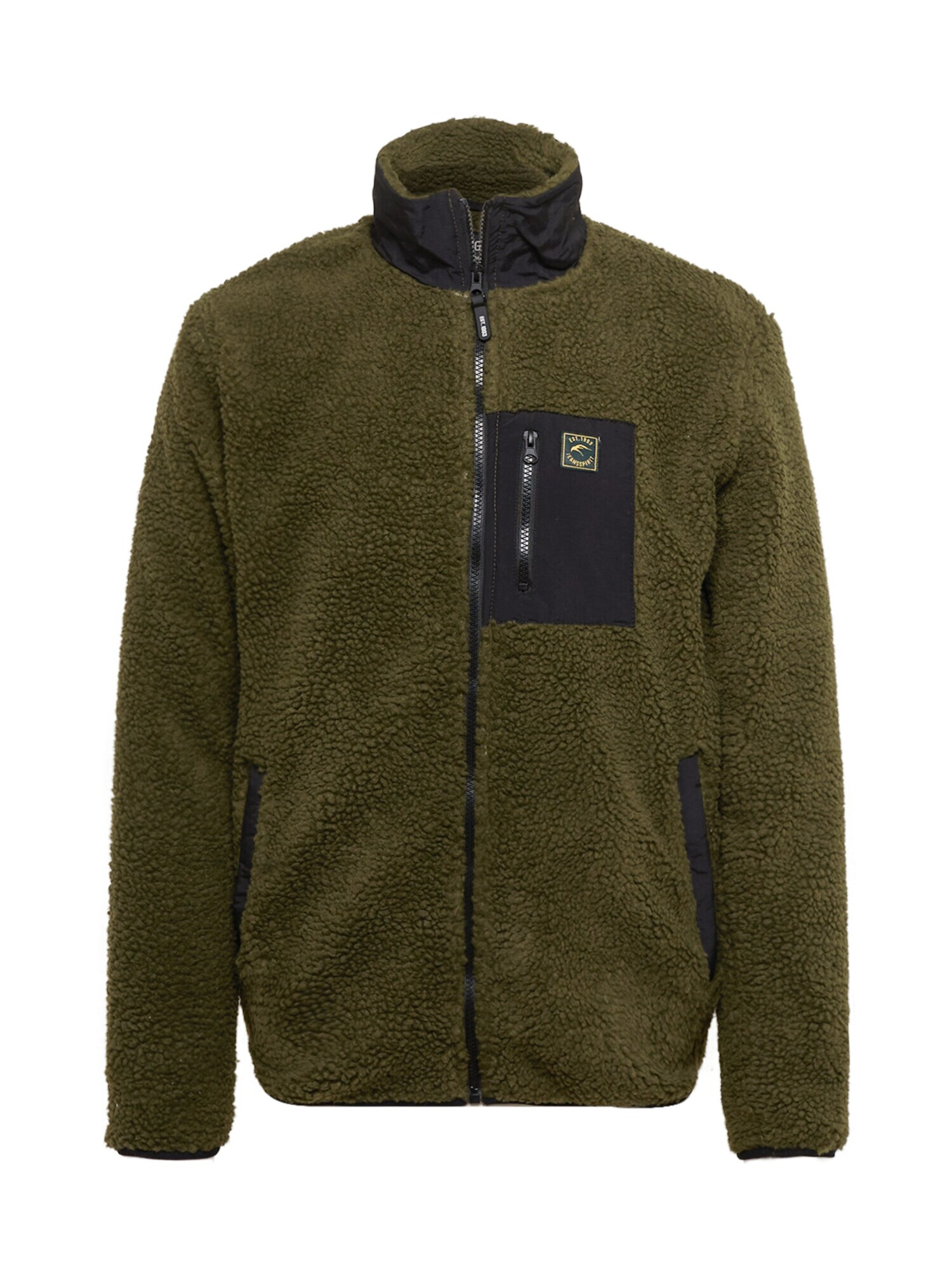 INDICODE JEANS Jachetă fleece 'Burke' oliv - Pled.ro