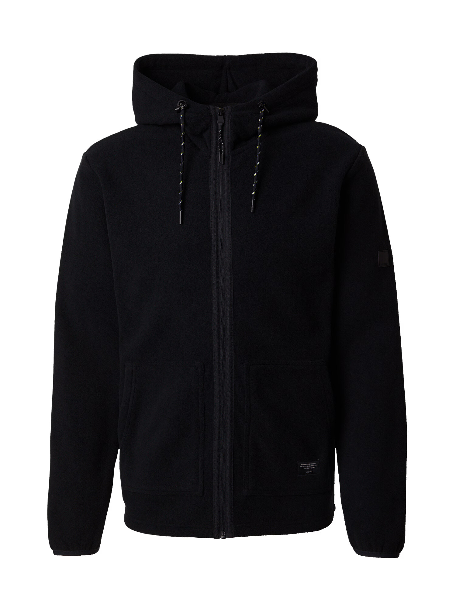 INDICODE JEANS Jachetă fleece 'Reid' negru - Pled.ro