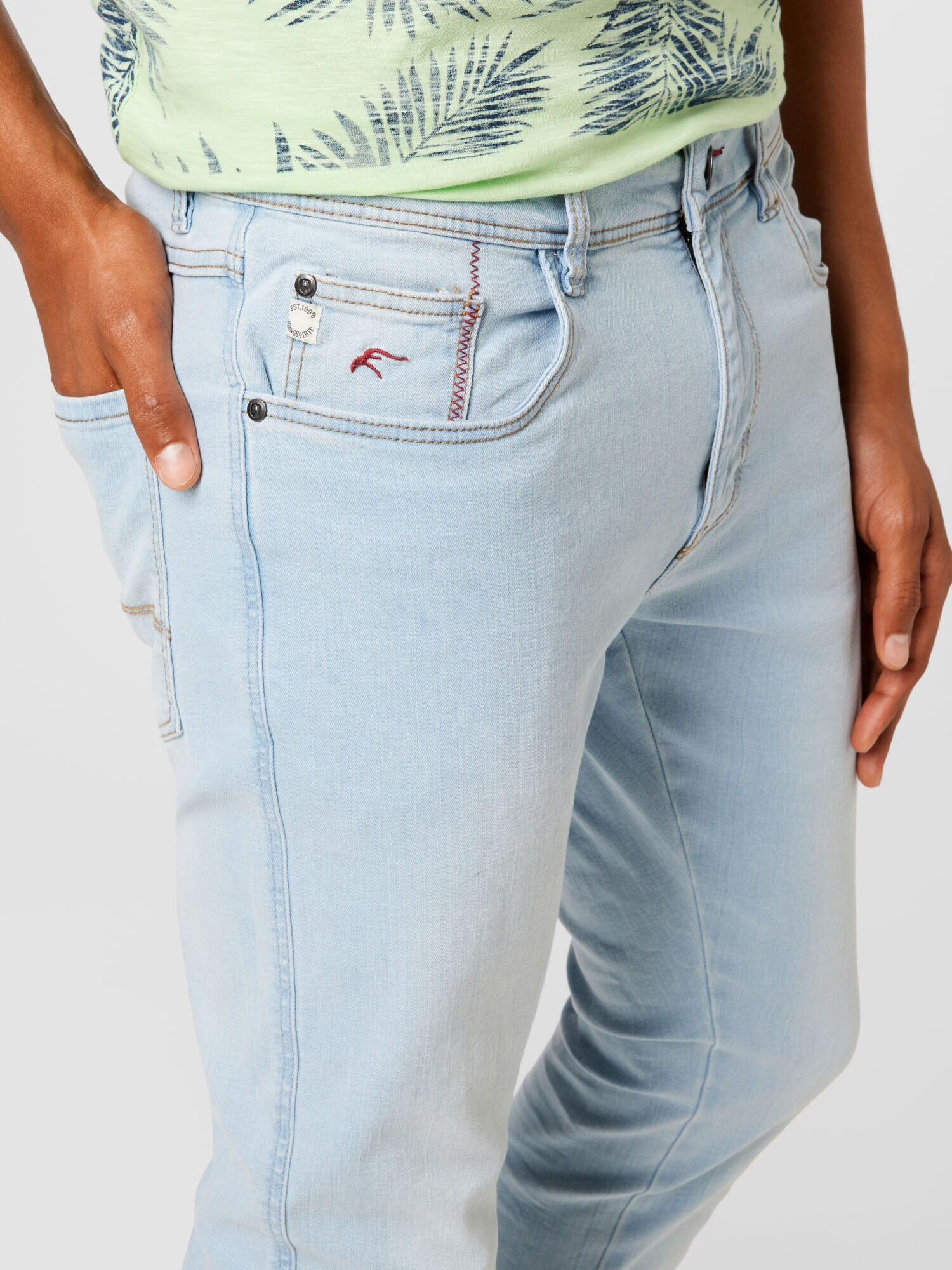 INDICODE JEANS Jeans 'Potts' albastru deschis - Pled.ro