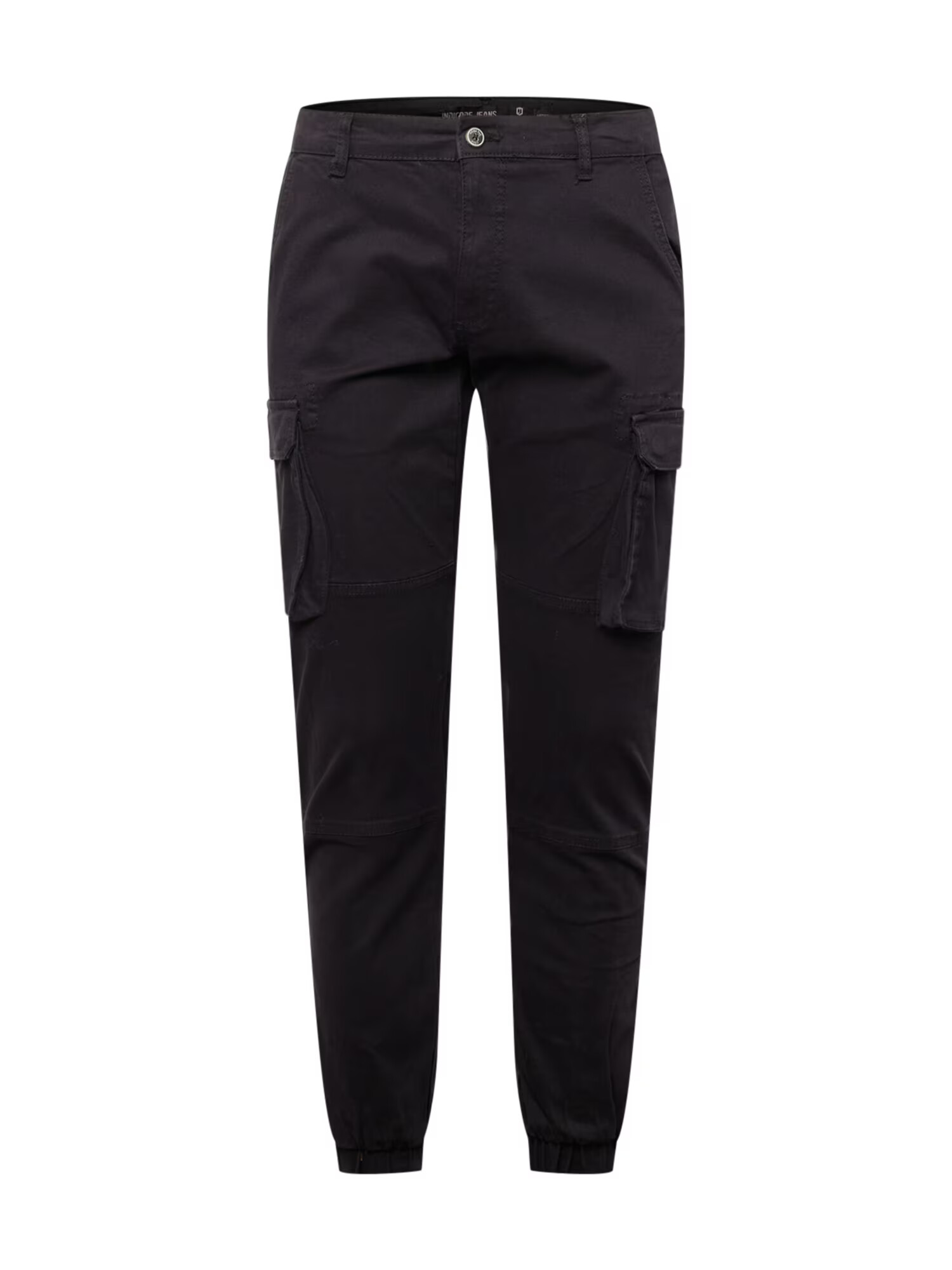 INDICODE JEANS Pantaloni cu buzunare 'Chungo' negru - Pled.ro