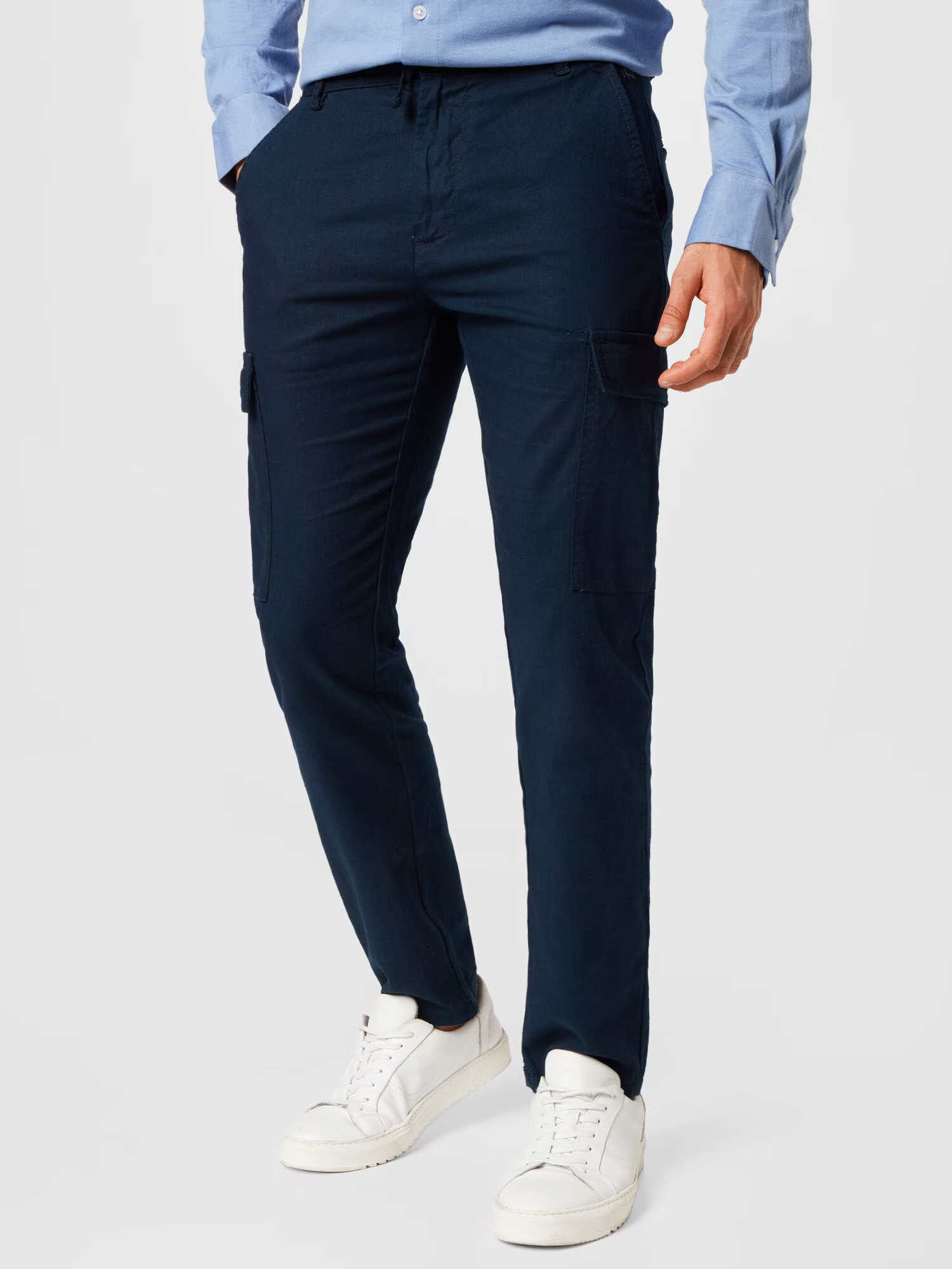 INDICODE JEANS Pantaloni cu buzunare 'Leonardo' bleumarin - Pled.ro