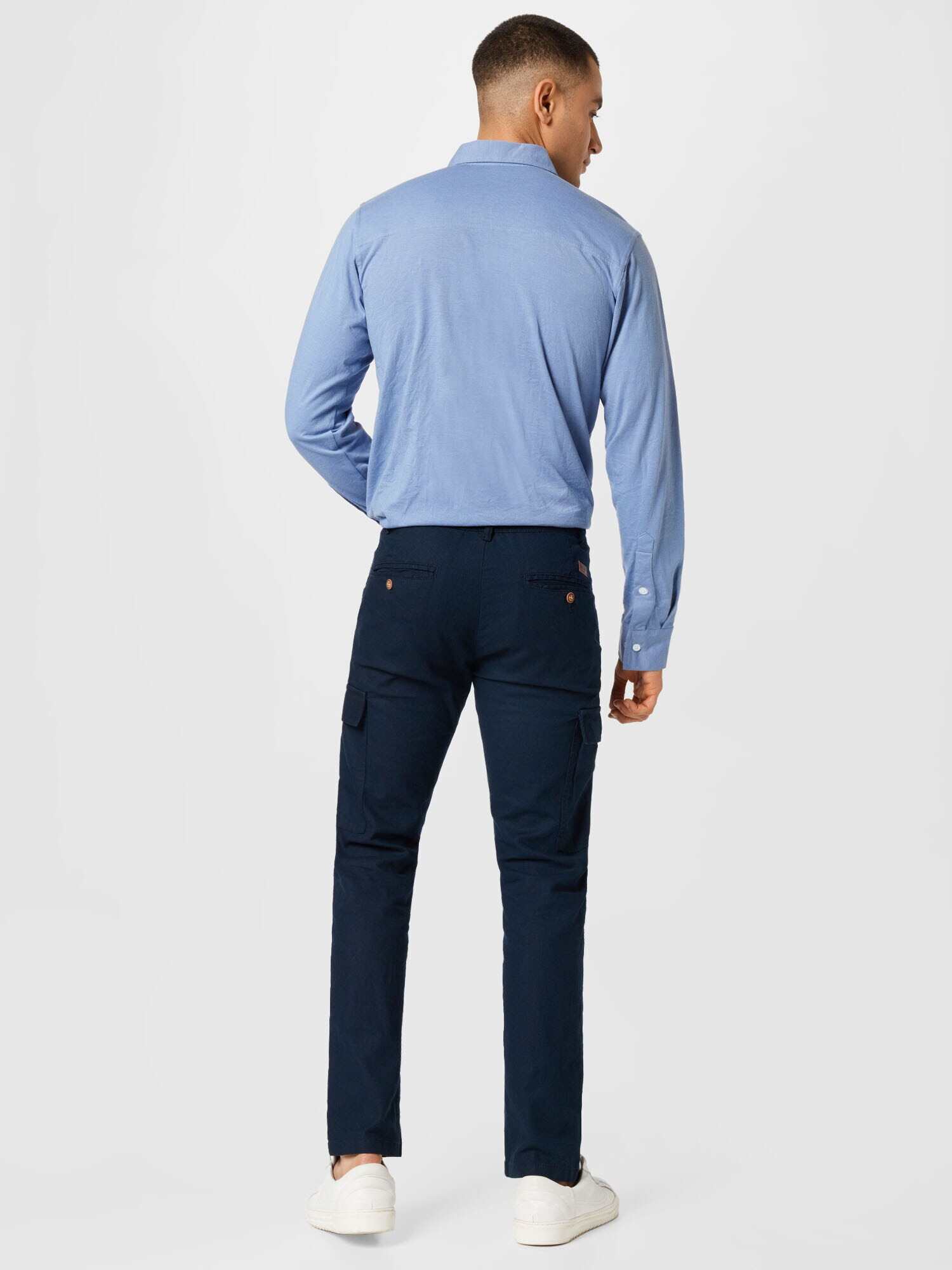 INDICODE JEANS Pantaloni cu buzunare 'Leonardo' bleumarin - Pled.ro