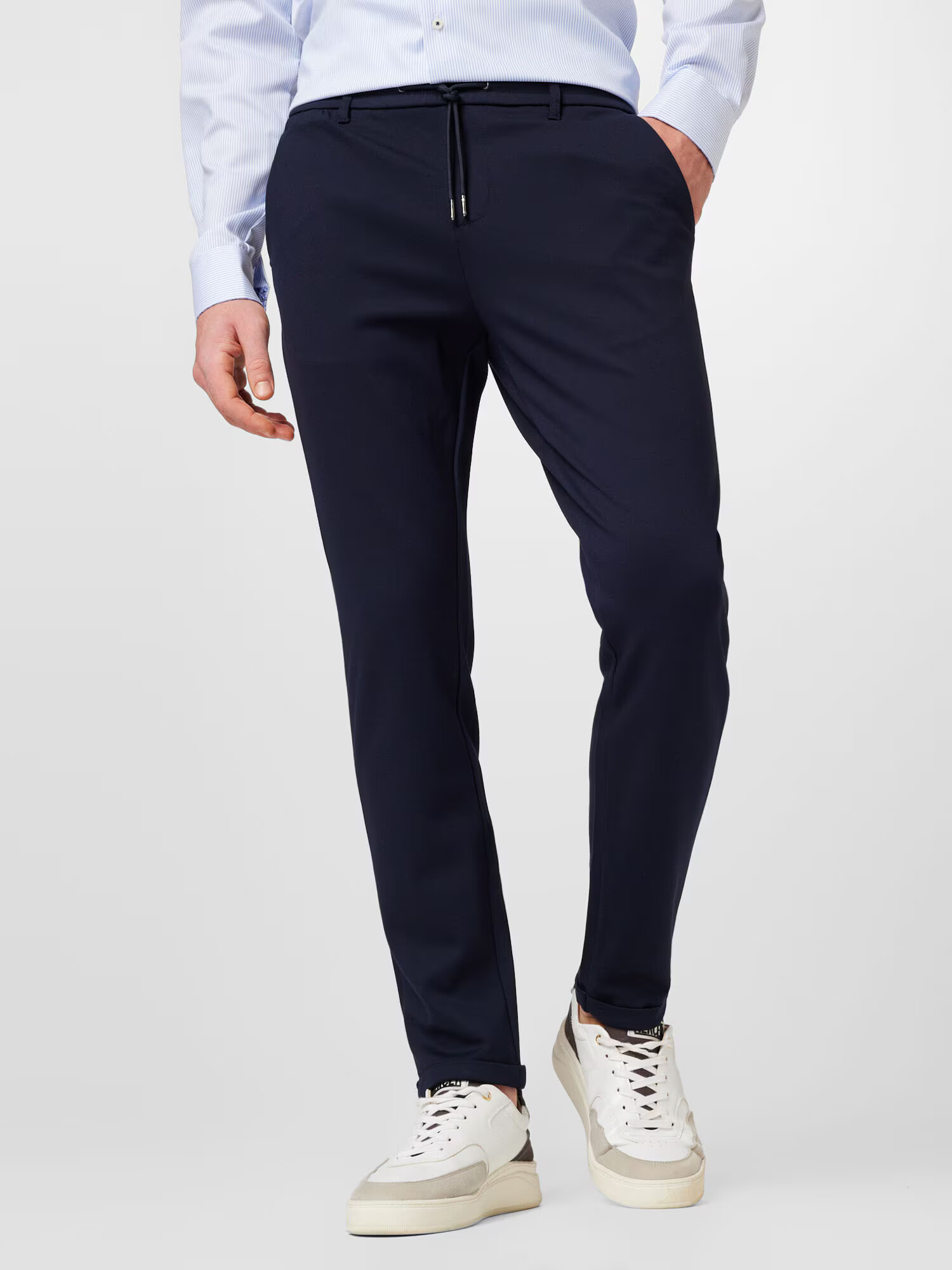 INDICODE JEANS Pantaloni 'Eberlein' bleumarin - Pled.ro