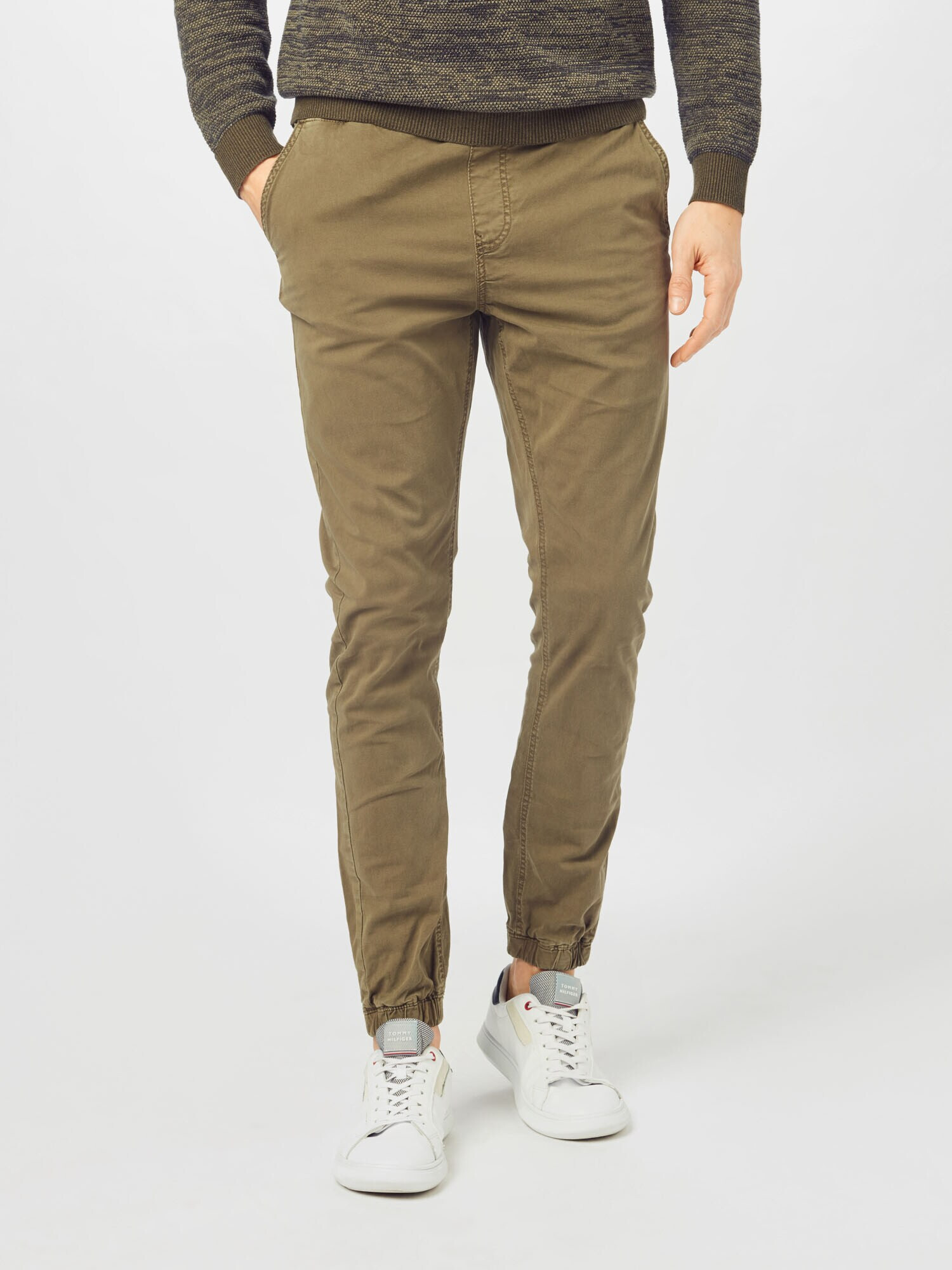 INDICODE JEANS Pantaloni 'Fields' kaki - Pled.ro