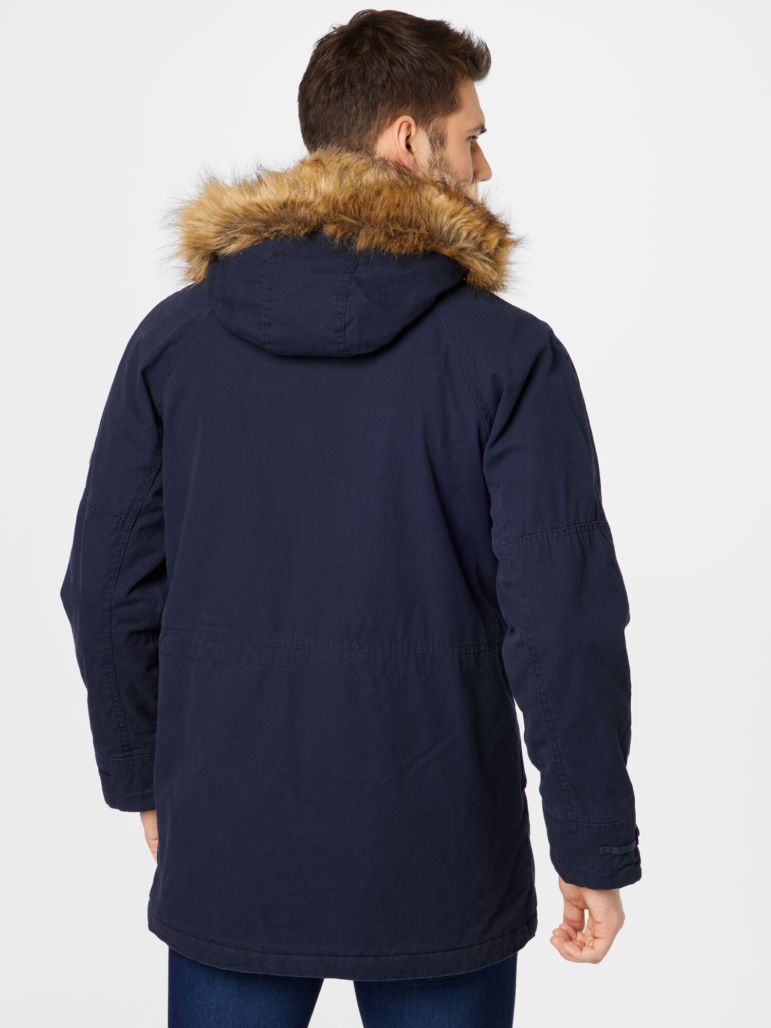 INDICODE JEANS Parka de iarnă 'Fann' bleumarin - Pled.ro