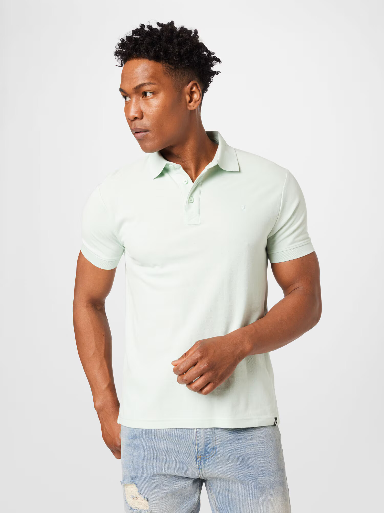 INDICODE JEANS Tricou 'Abbortsford' verde pastel - Pled.ro