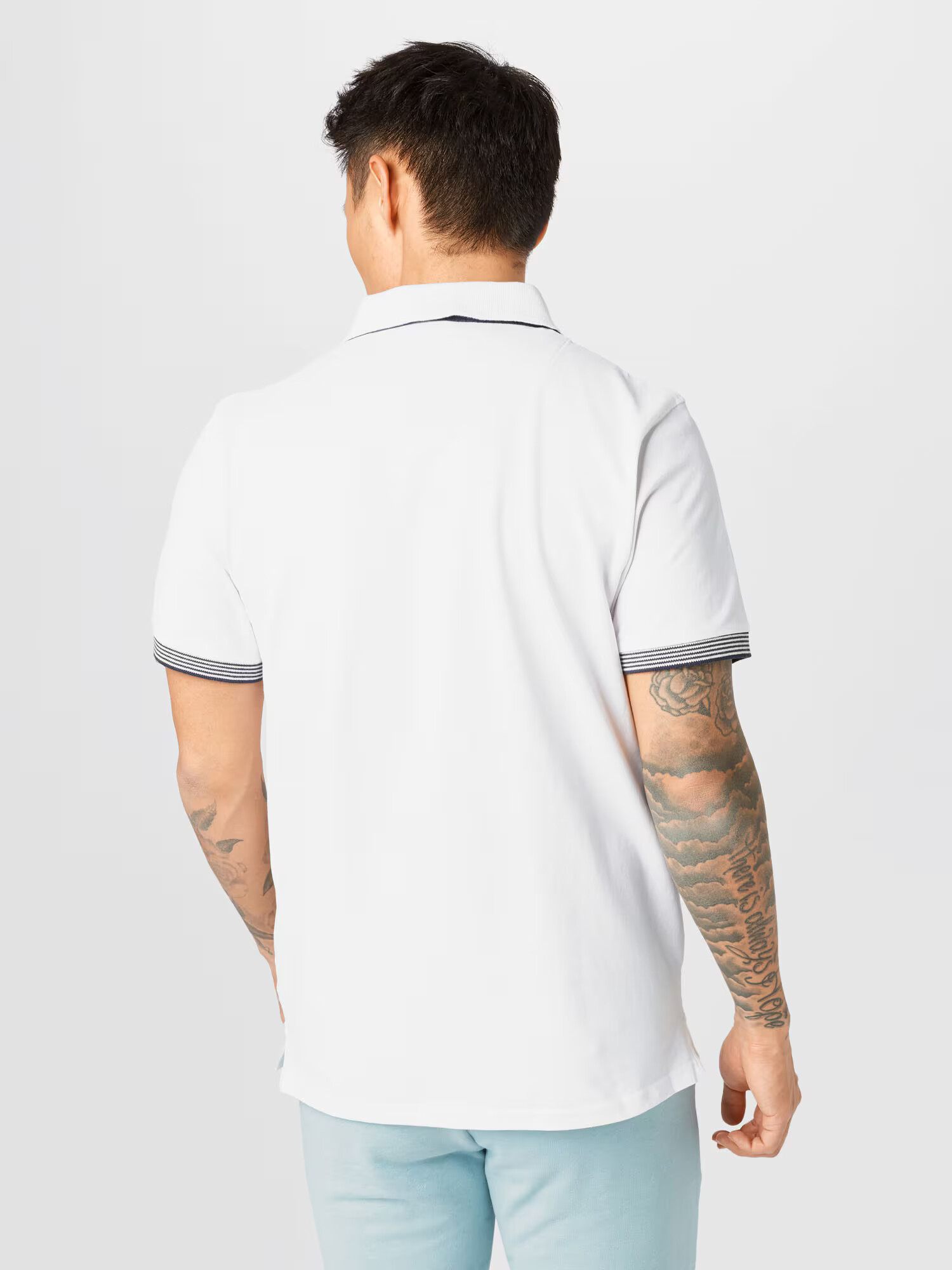 INDICODE JEANS Tricou 'Chandler' opal / gri închis / alb murdar - Pled.ro