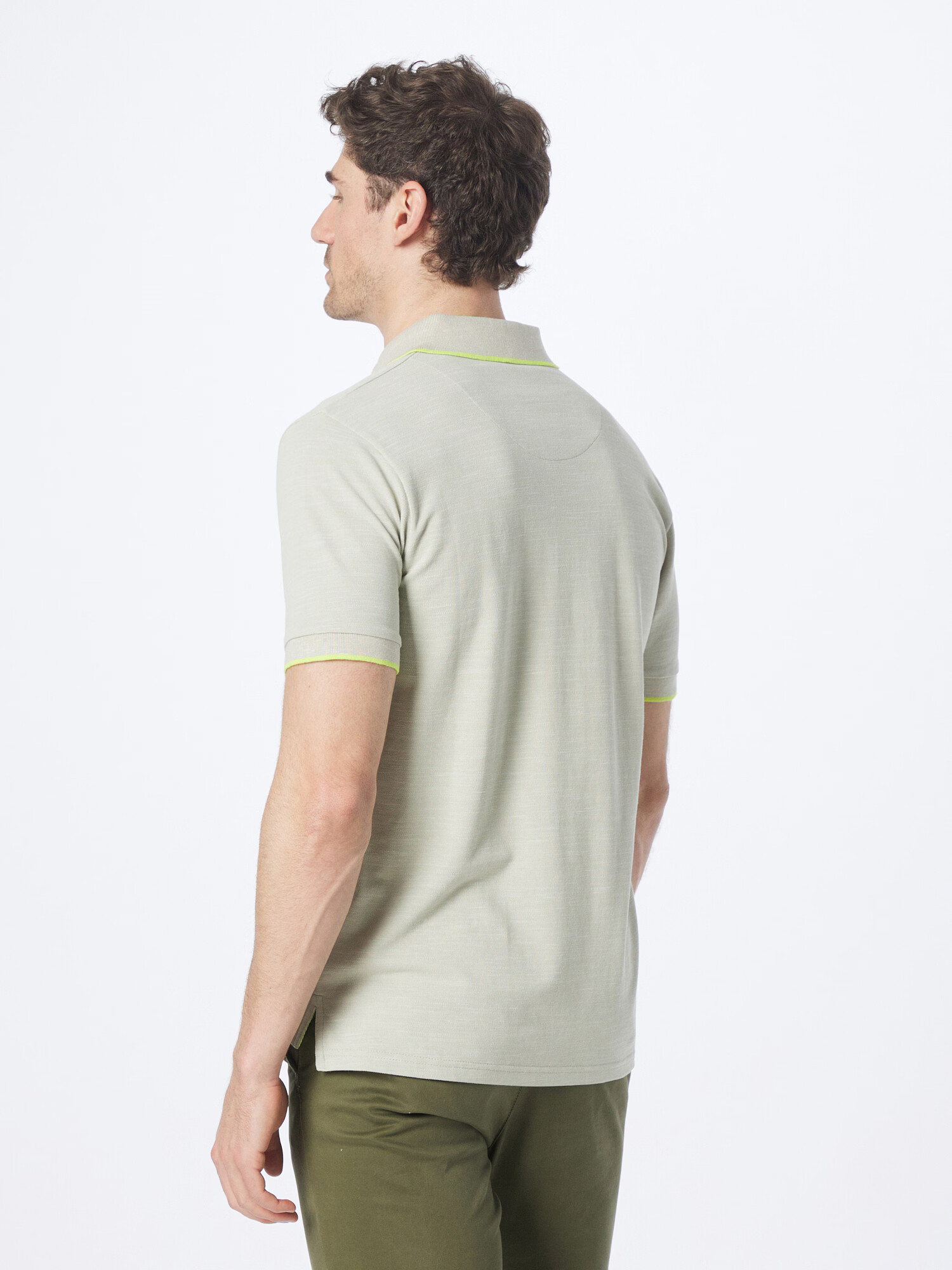 INDICODE JEANS Tricou 'Mecklenburgh' verde pastel / verde deschis - Pled.ro