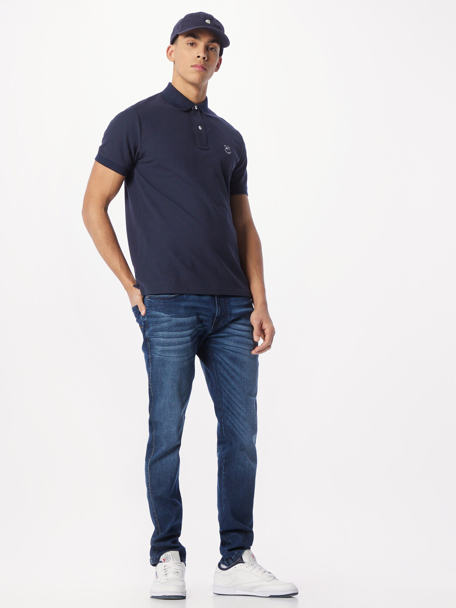 INDICODE JEANS Tricou 'Wadim' bleumarin - Pled.ro