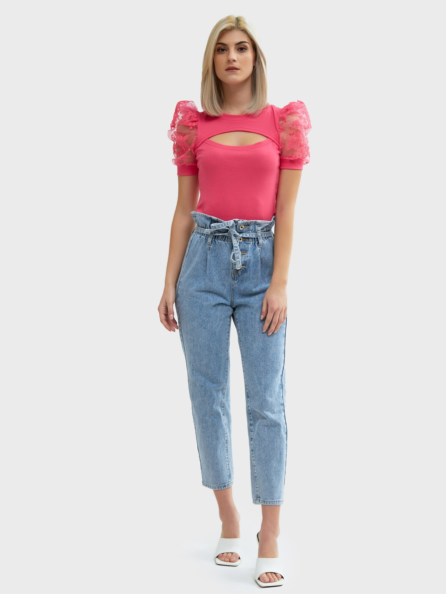 Influencer Jeans albastru denim - Pled.ro