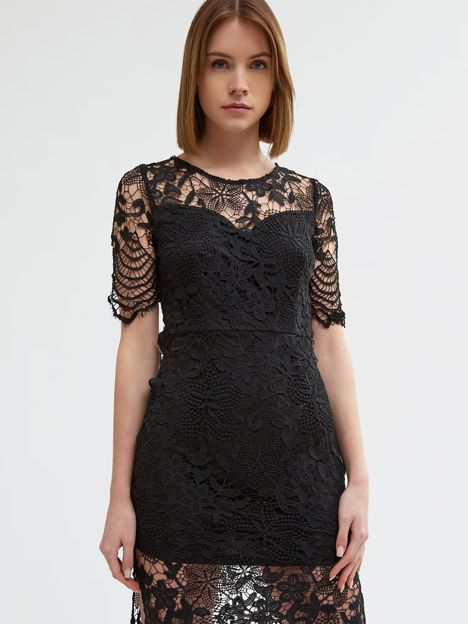 Influencer Rochie negru - Pled.ro