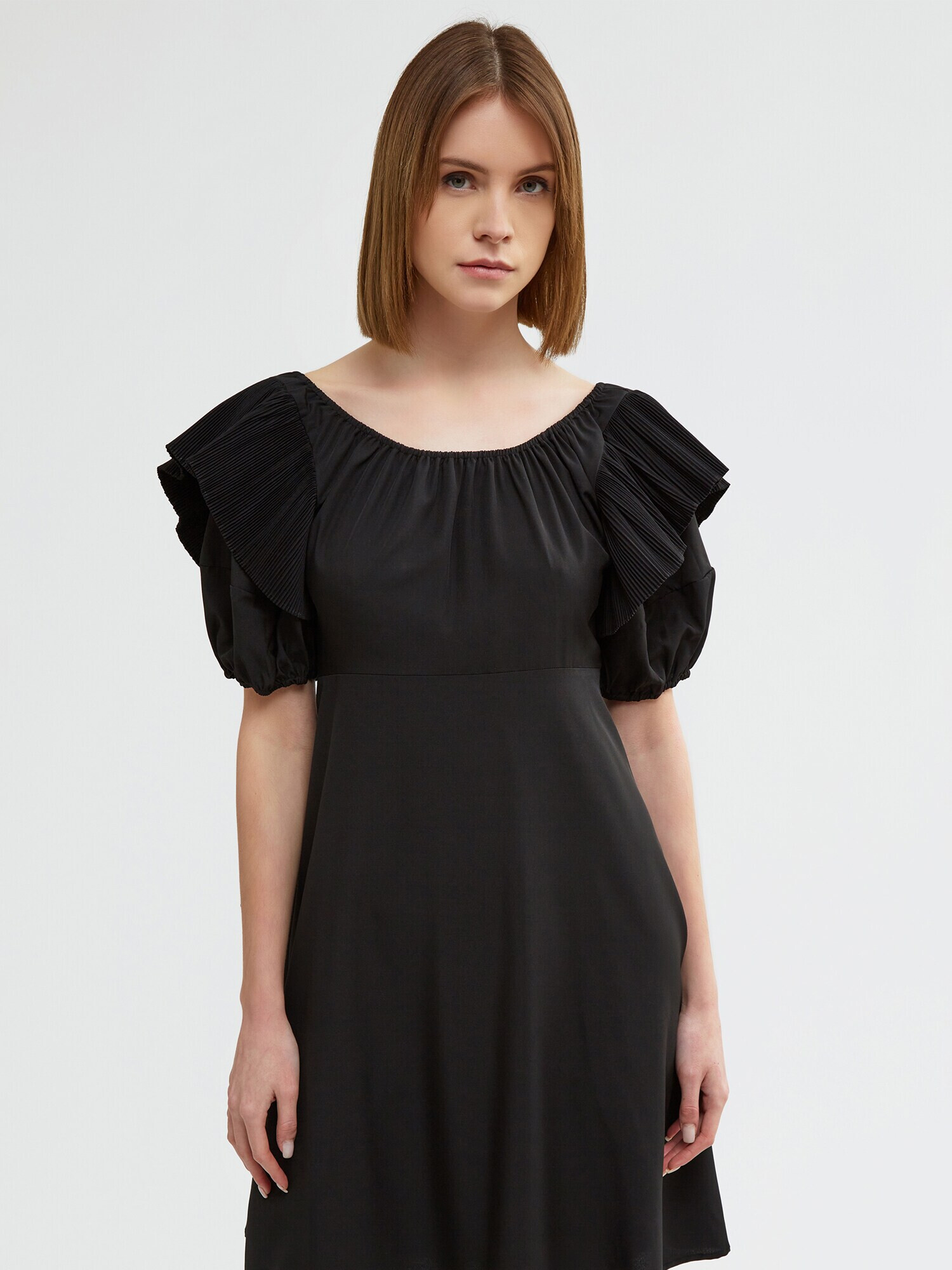 Influencer Rochie negru - Pled.ro