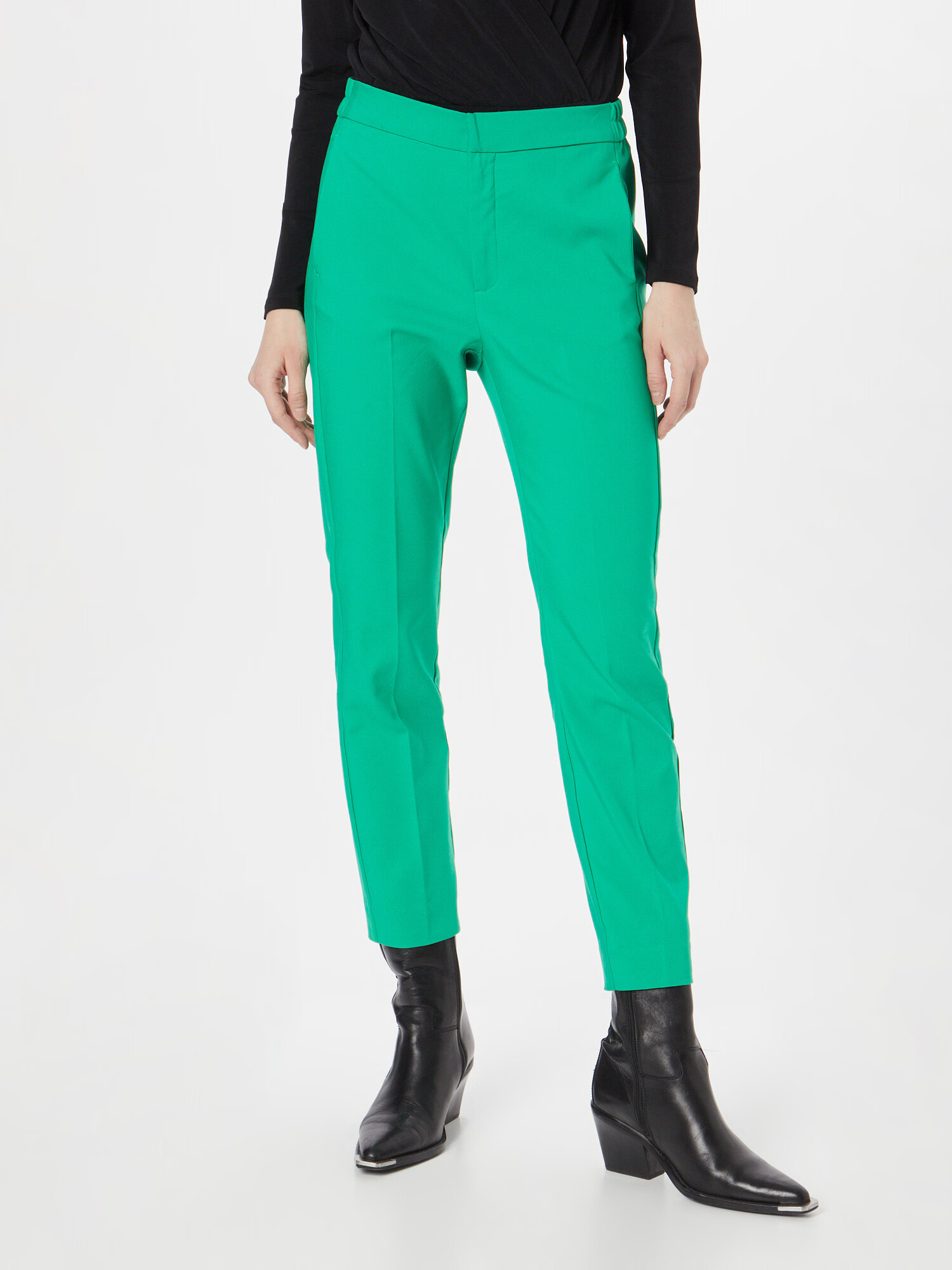 InWear Pantaloni cu dungă 'Zella' verde - Pled.ro